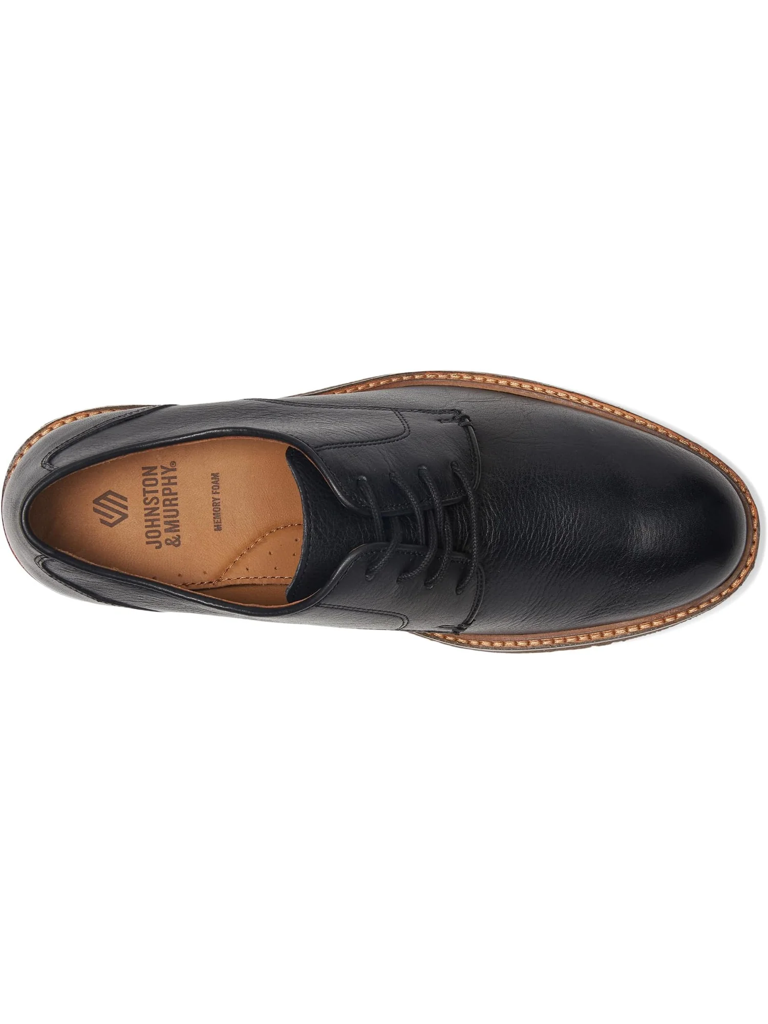 Оксфорды Johnston & Murphy Men's Calder Plain Toe — изображение 2 из 7, черный