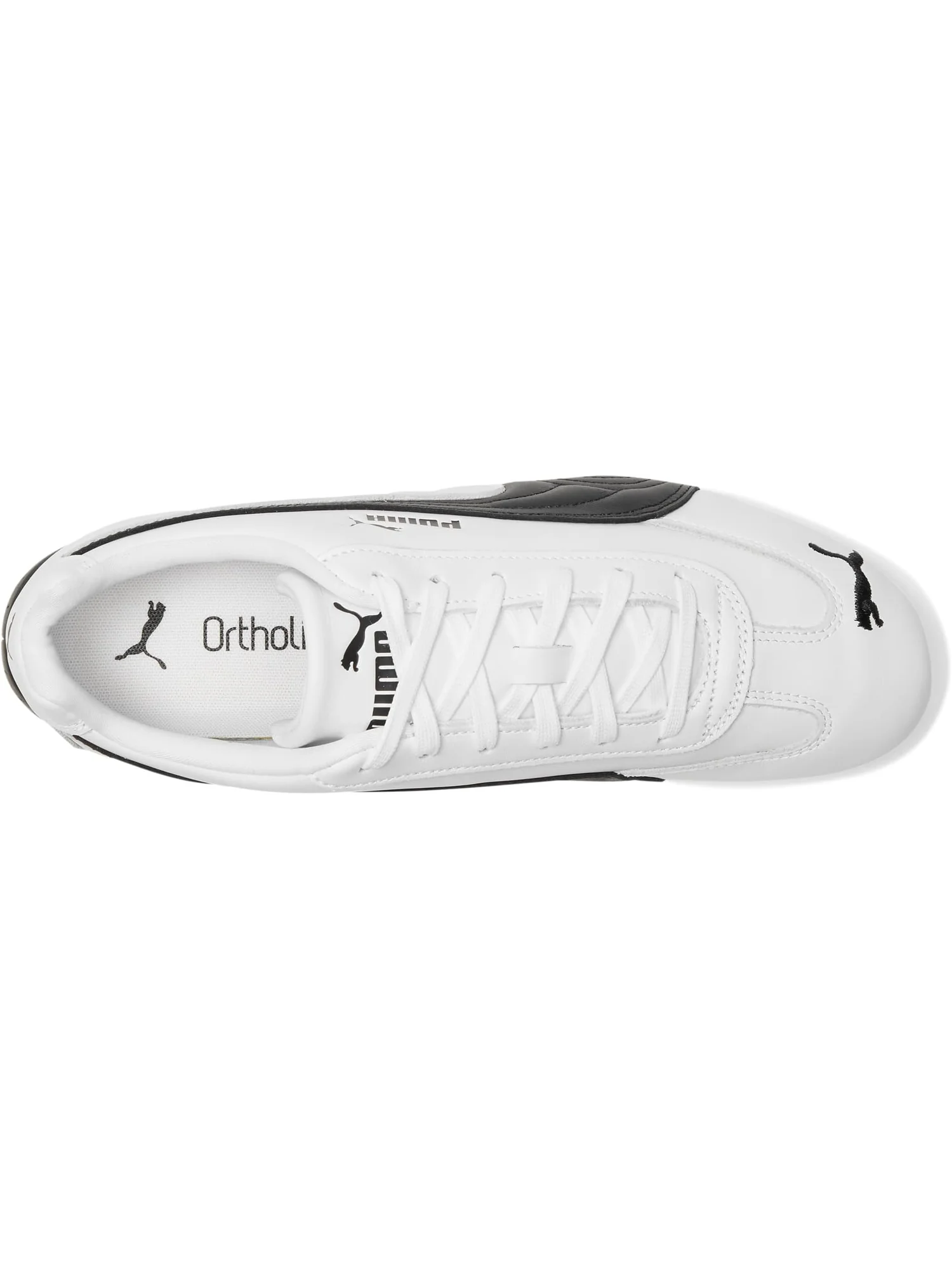 Кроссовки PUMA Men's Speedcat Full Leather Shoes — изображение 2 из 7, белый/черный