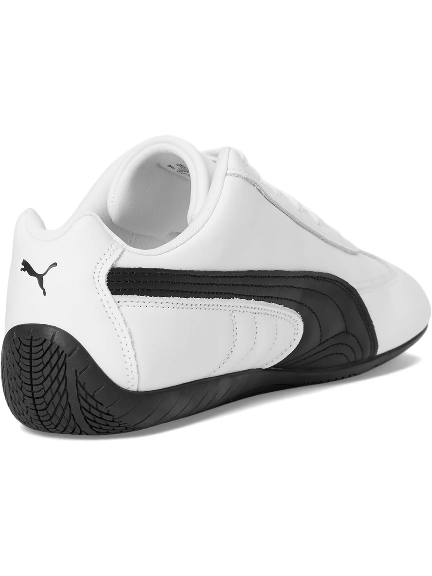 Кроссовки PUMA Men's Speedcat Full Leather Shoes — изображение 5 из 7, белый/черный
