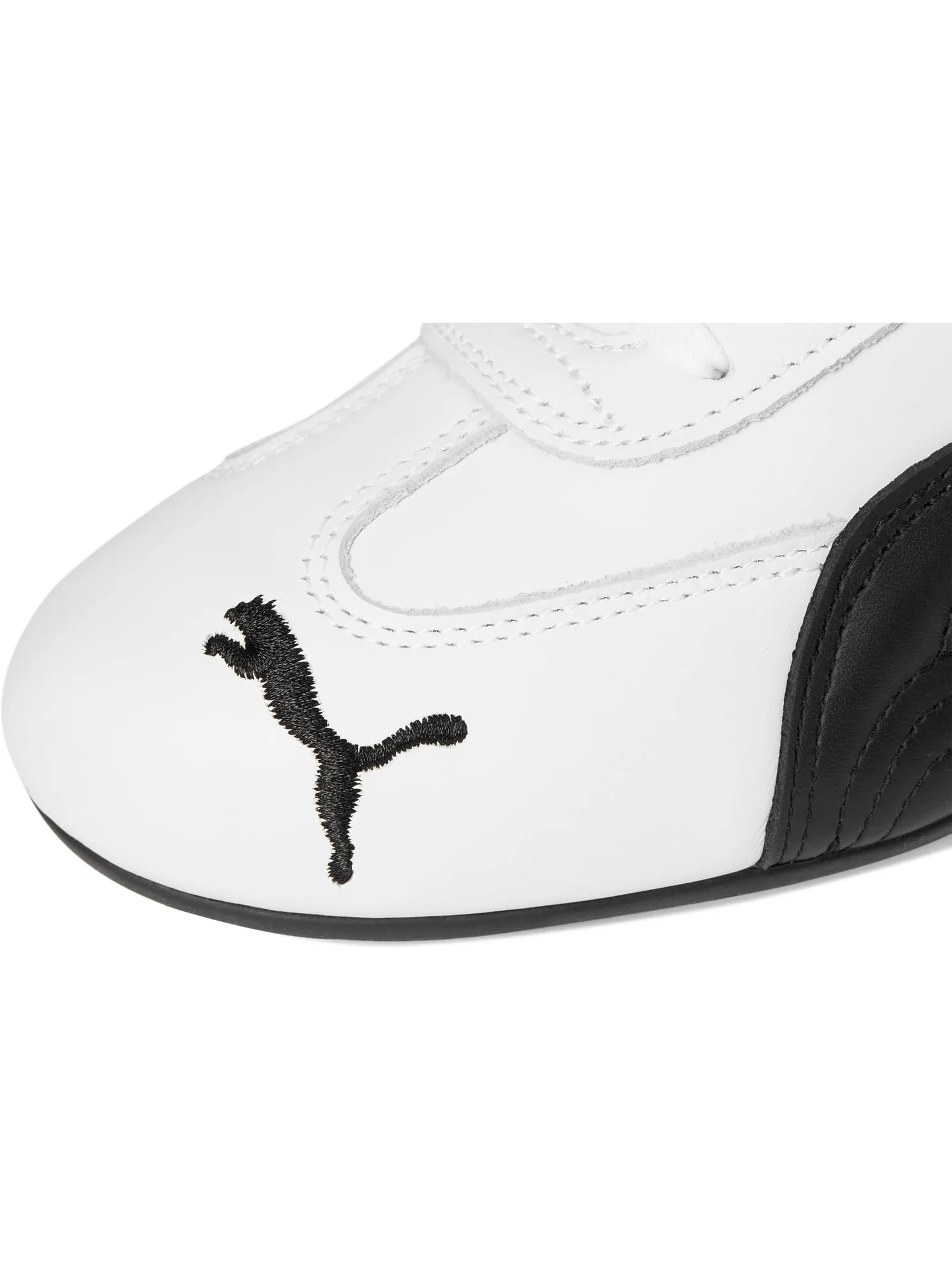 Кроссовки PUMA Men's Speedcat Full Leather Shoes — изображение 6 из 7, белый/черный