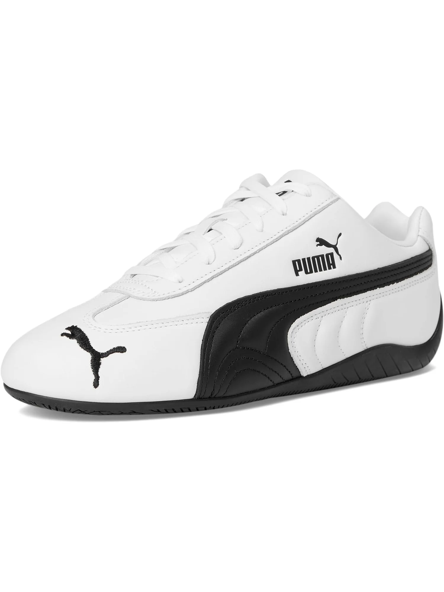 Кроссовки PUMA Men's Speedcat Full Leather Shoes — изображение 7 из 7, белый/черный