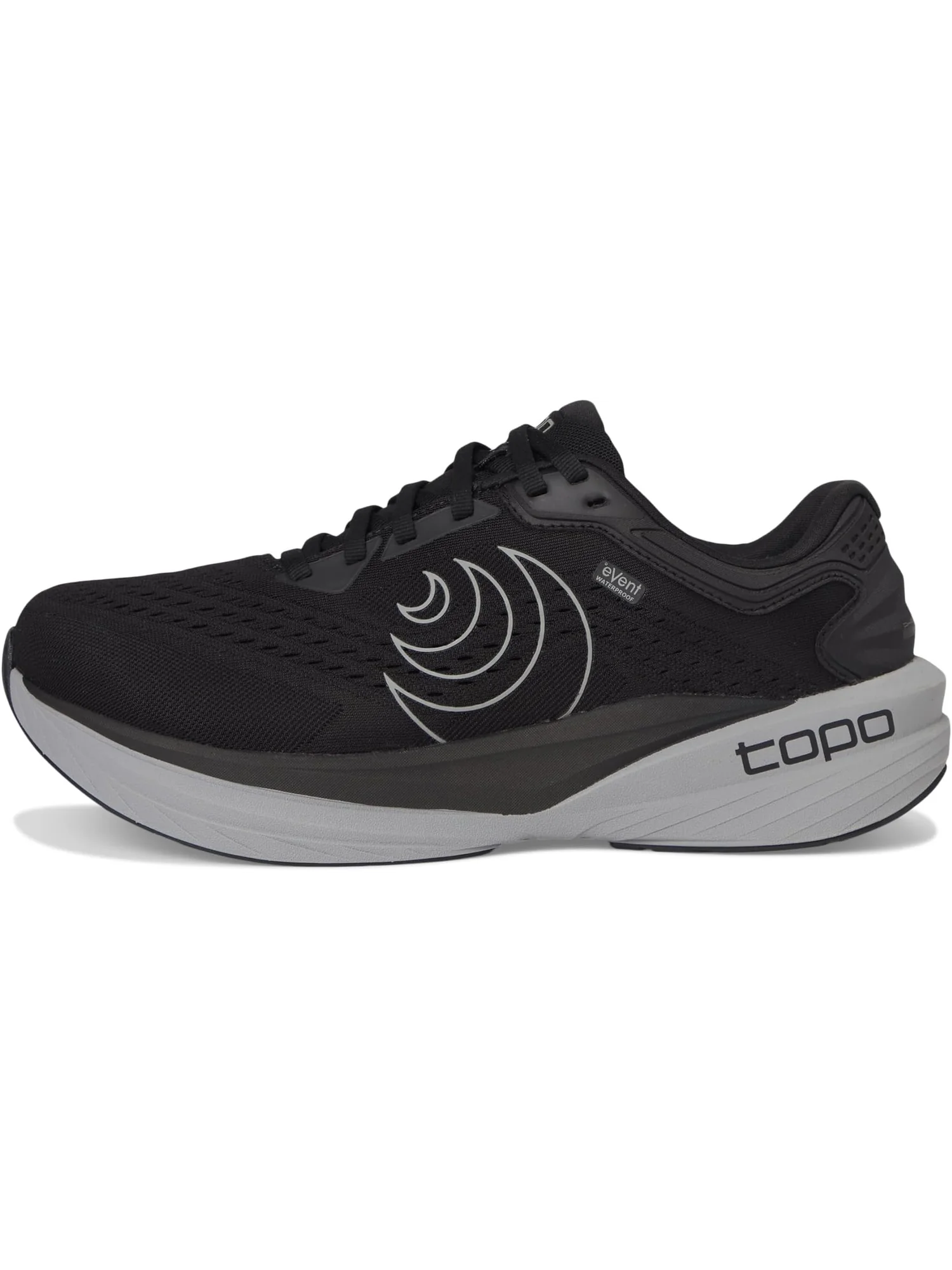 Кроссовки Topo Athletic Men's Phantom 4 WP — изображение 4 из 7, черный/темно-серый