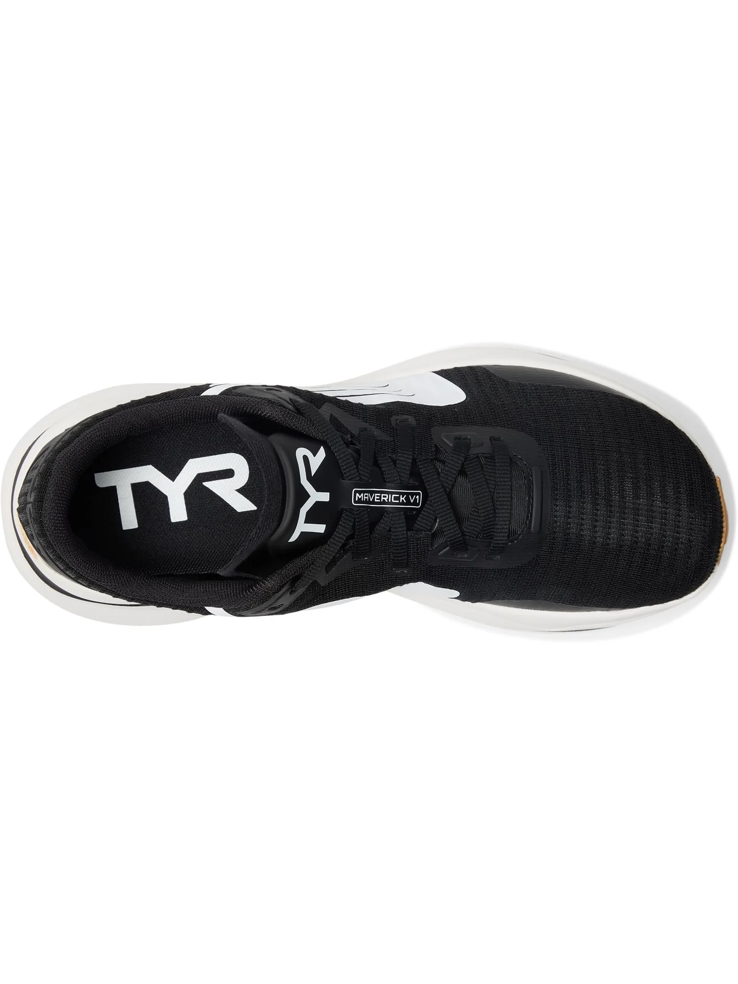 Кроссовки TYR Men's Maverick — изображение 2 из 7, белый/черный