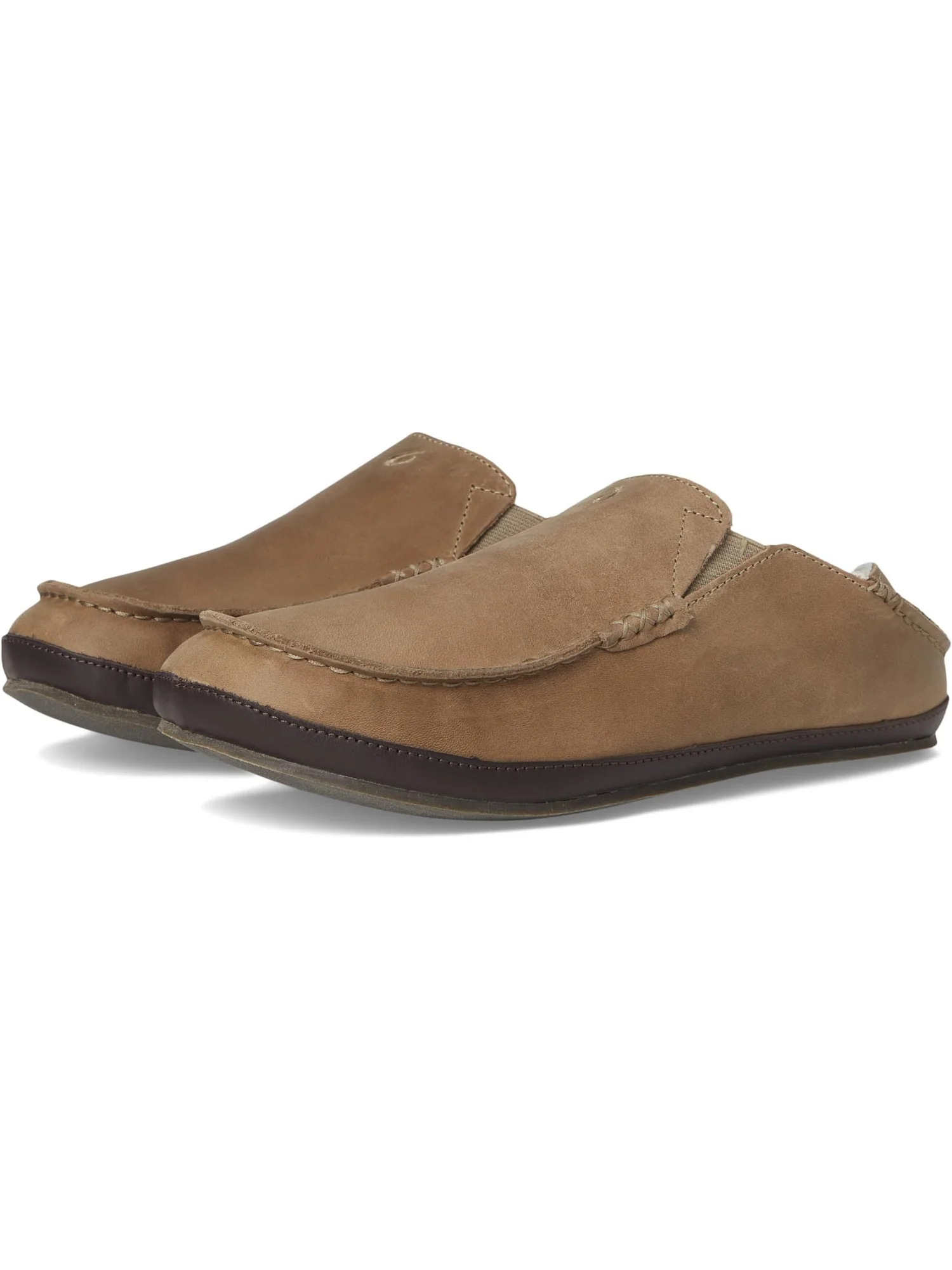 Тапочки OluKai Men's Moloa Slipper — изображение 1 из 7, темный кофе