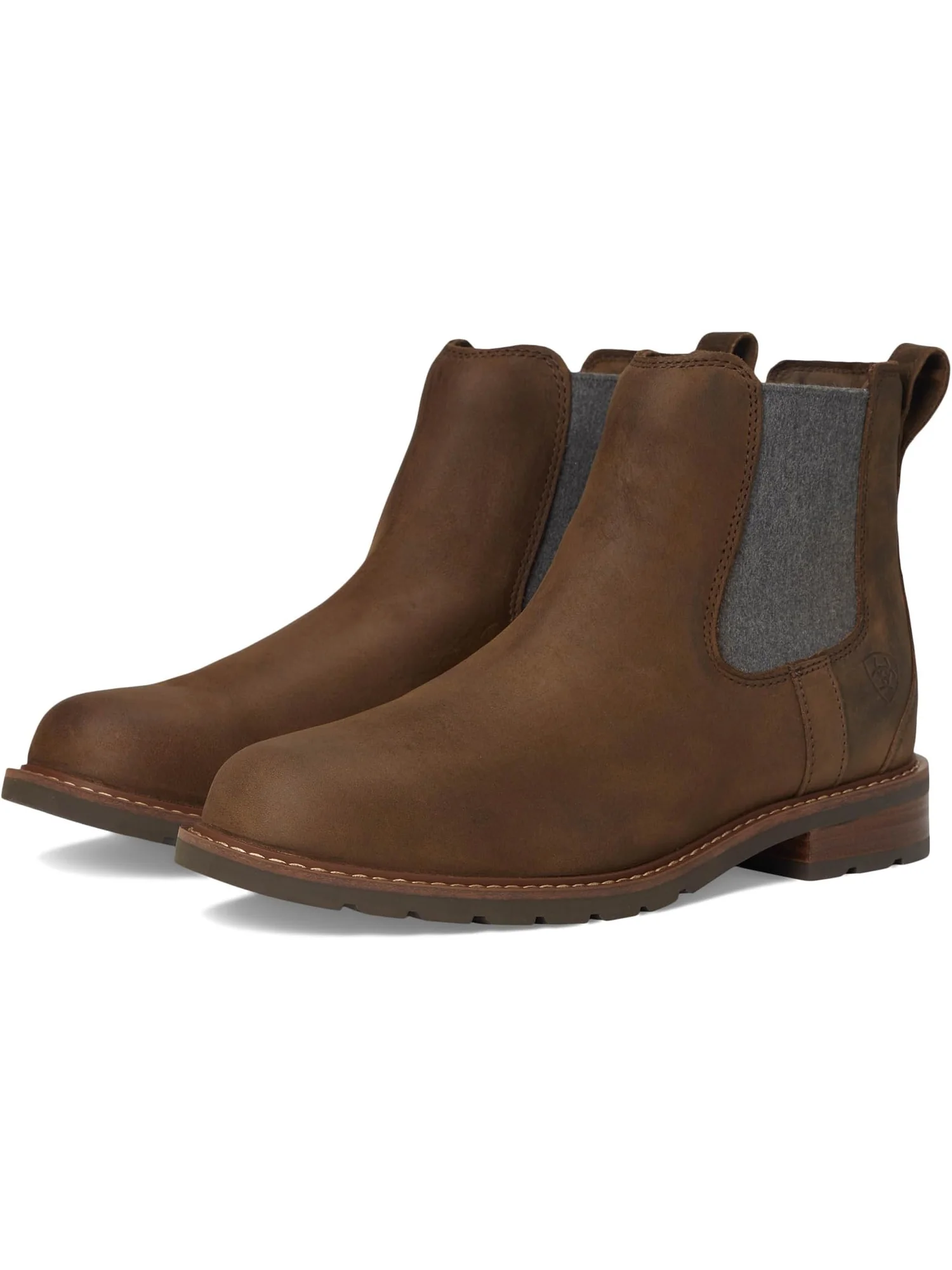 Ботинки Ariat Men's Wexford Waterproof Chelsea Boot — изображение 1 из 7, коричневый