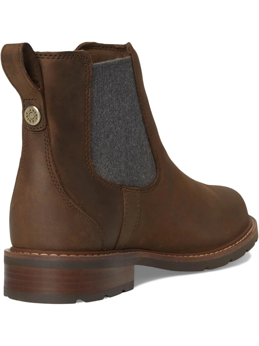 Ботинки Ariat Men's Wexford Waterproof Chelsea Boot — изображение 5 из 7, коричневый
