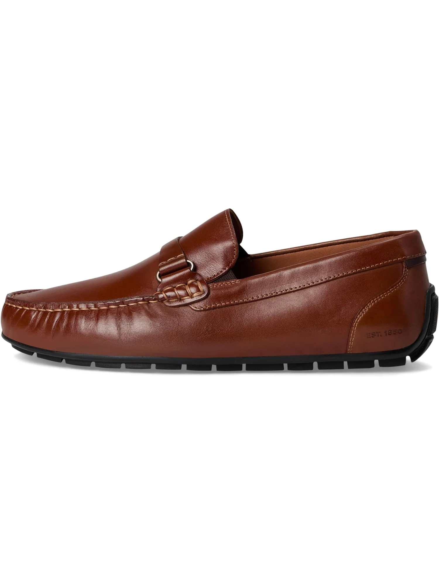 Лоферы Johnston & Murphy Men's Beck Leather Bit — изображение 4 из 7, бежевый