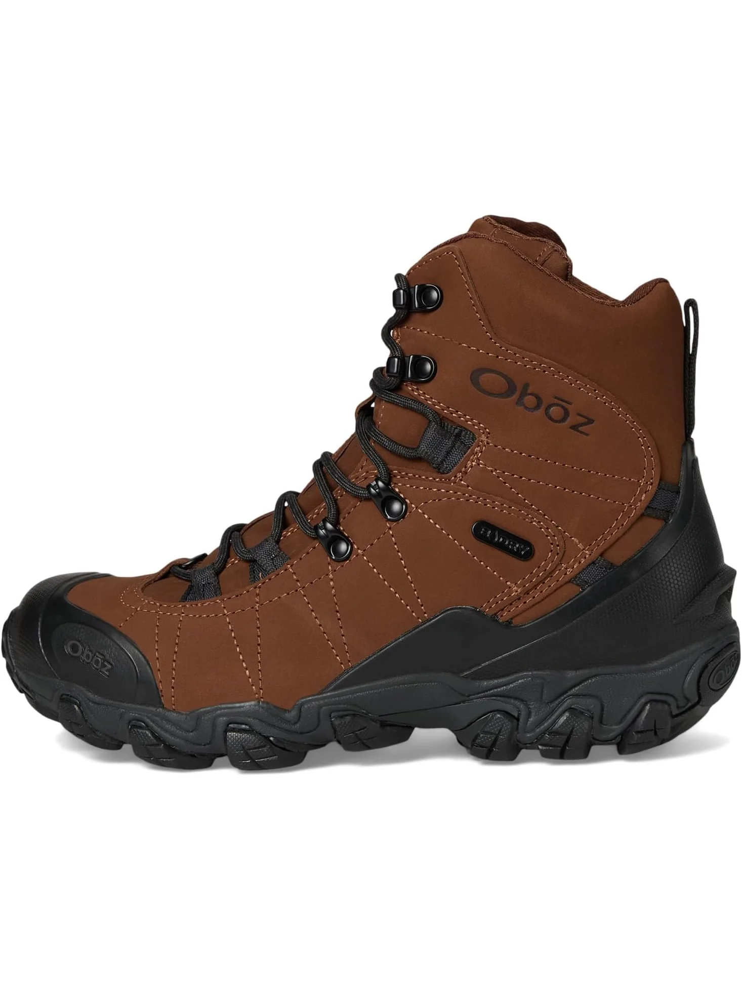 Ботинки Oboz Men's Bridger 8" Insulated B-Dry — изображение 4 из 7, коричневый