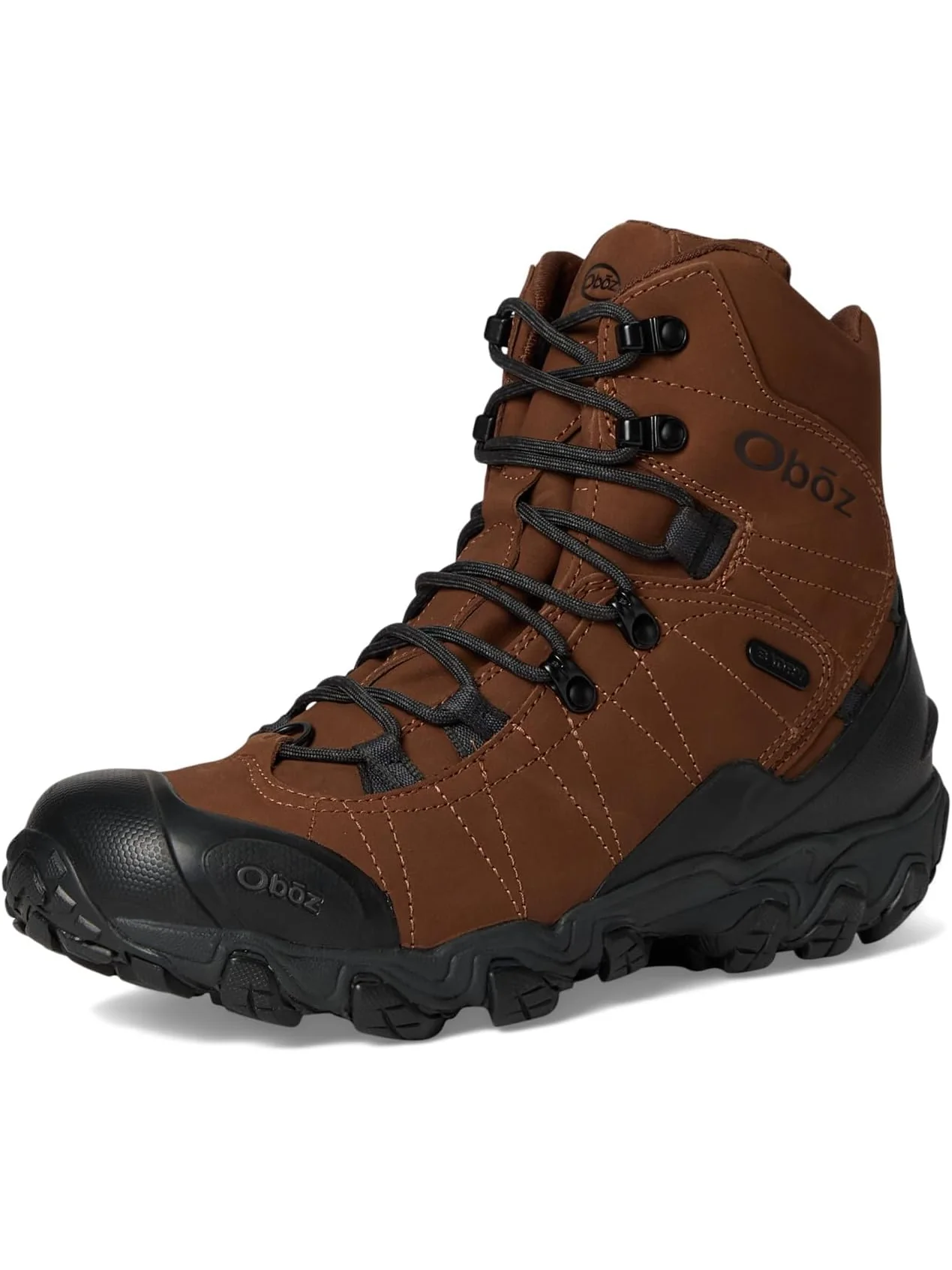 Ботинки Oboz Men's Bridger 8" Insulated B-Dry — изображение 7 из 7, коричневый