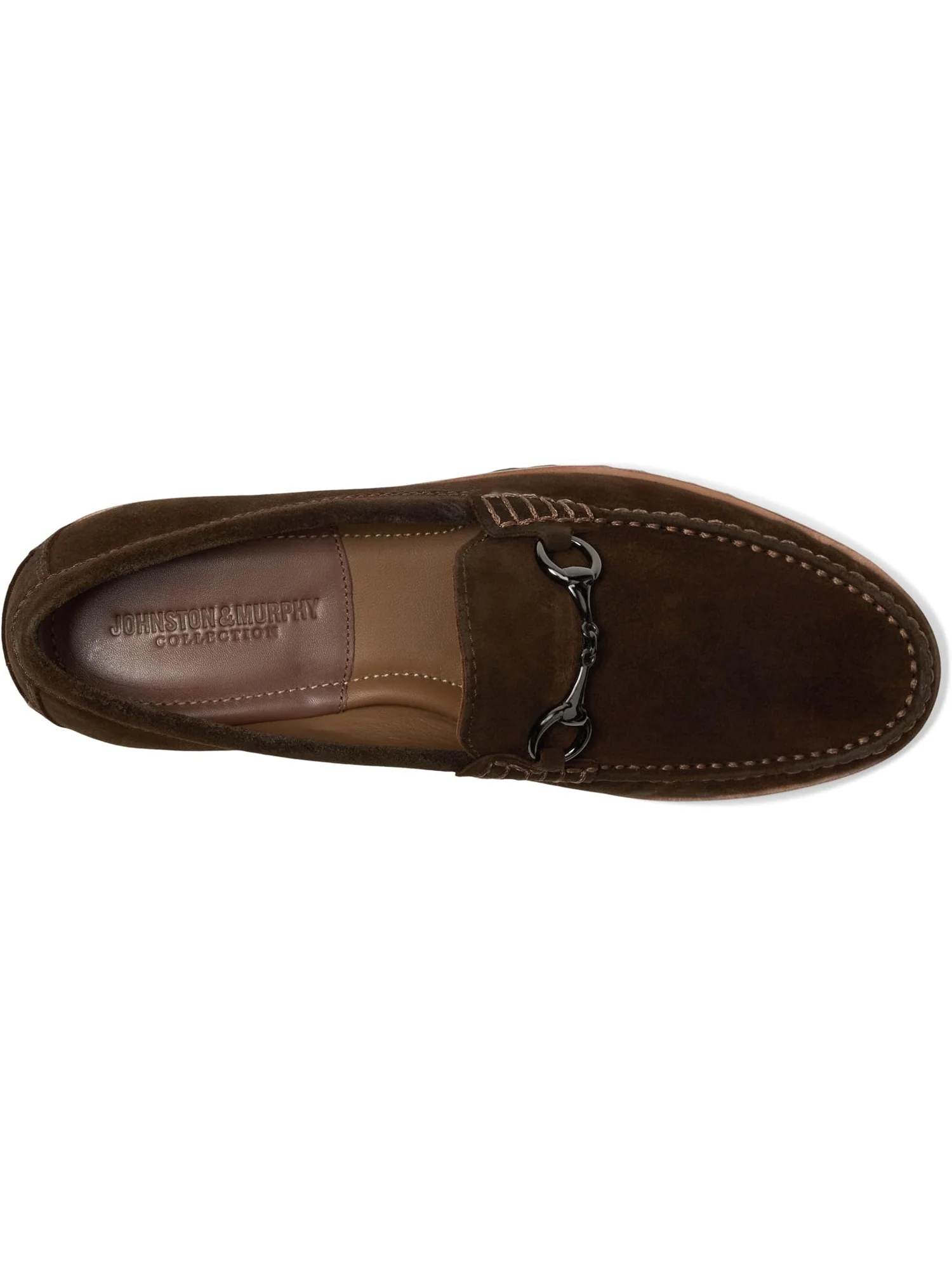 Лоферы Johnston & Murphy Collection Men's Baldwin Lug Bit — изображение 2 из 7, коричневый