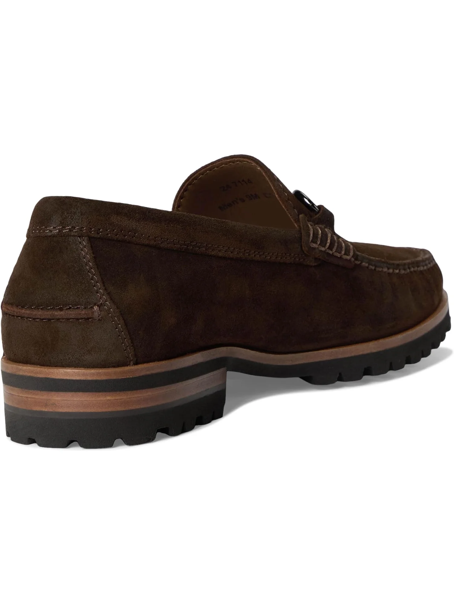 Лоферы Johnston & Murphy Collection Men's Baldwin Lug Bit — изображение 5 из 7, коричневый