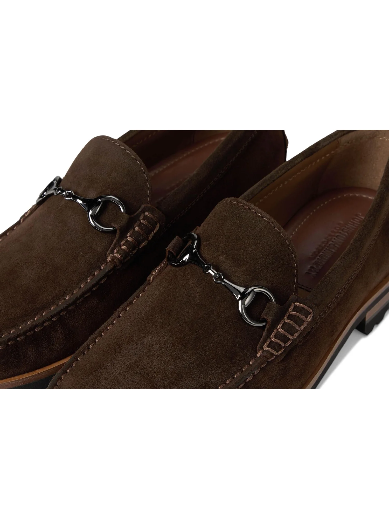 Лоферы Johnston & Murphy Collection Men's Baldwin Lug Bit — изображение 6 из 7, коричневый