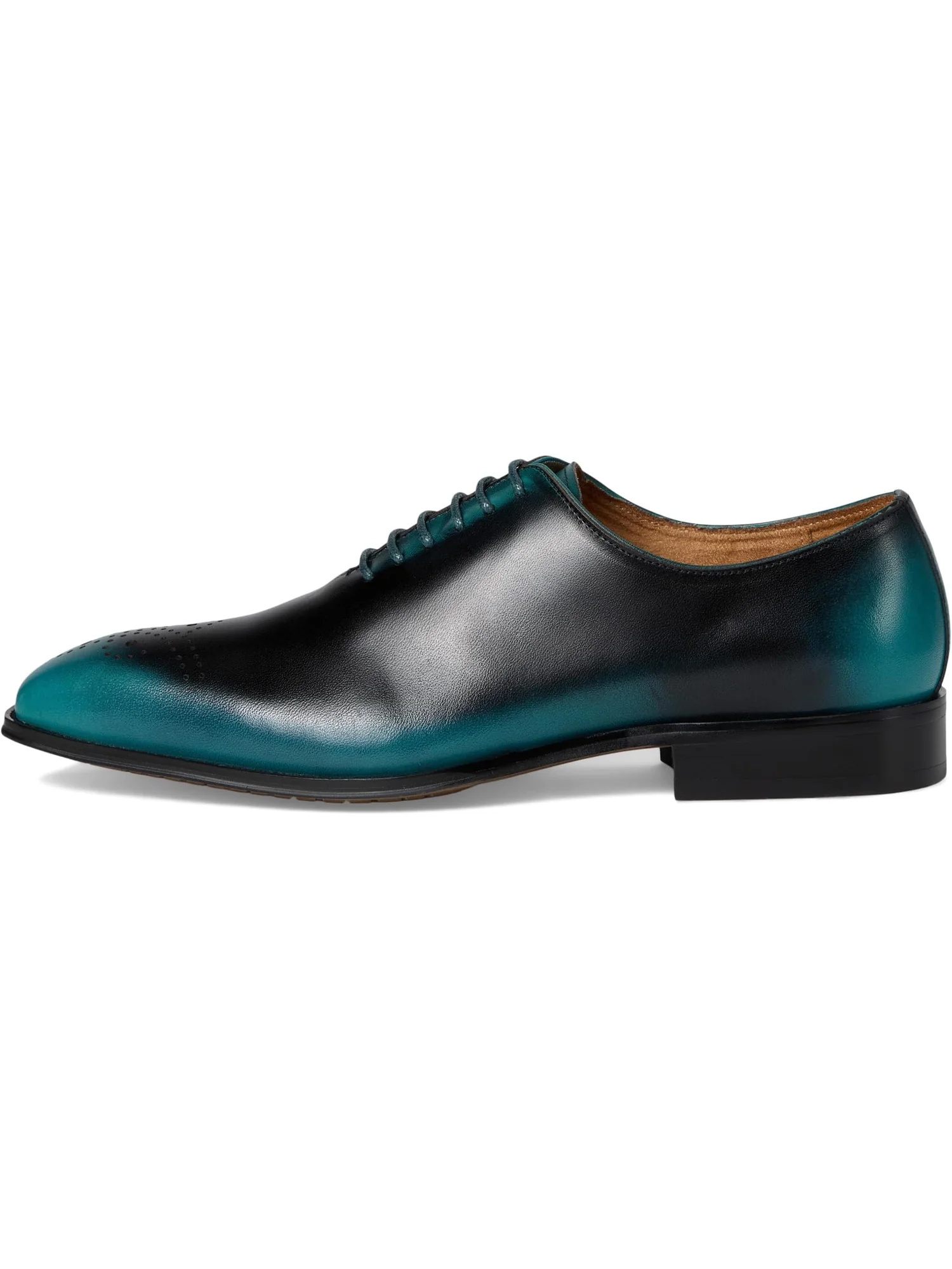 Оксфорды Stacy Adams Men's Hallquist Plain Toe Lace-Up — изображение 4 из 7, бирюзовый