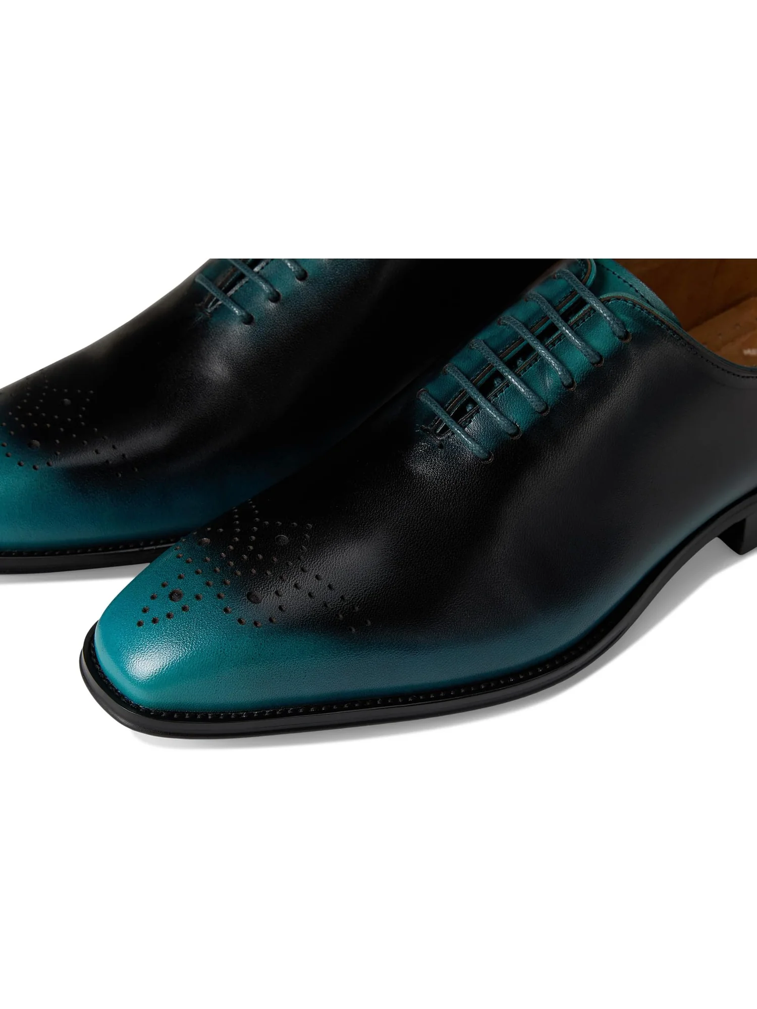Оксфорды Stacy Adams Men's Hallquist Plain Toe Lace-Up — изображение 6 из 7, бирюзовый