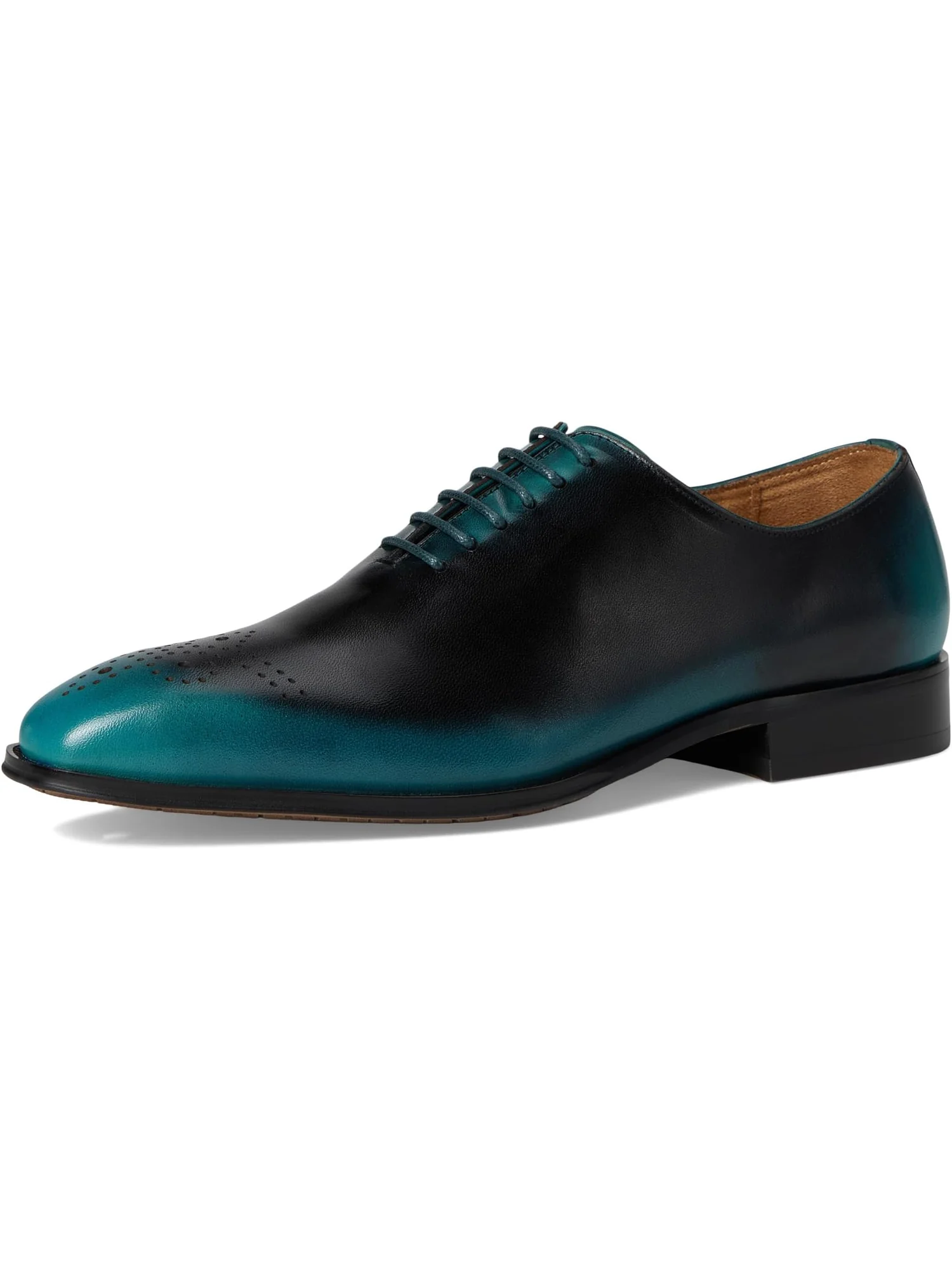 Оксфорды Stacy Adams Men's Hallquist Plain Toe Lace-Up — изображение 7 из 7, бирюзовый