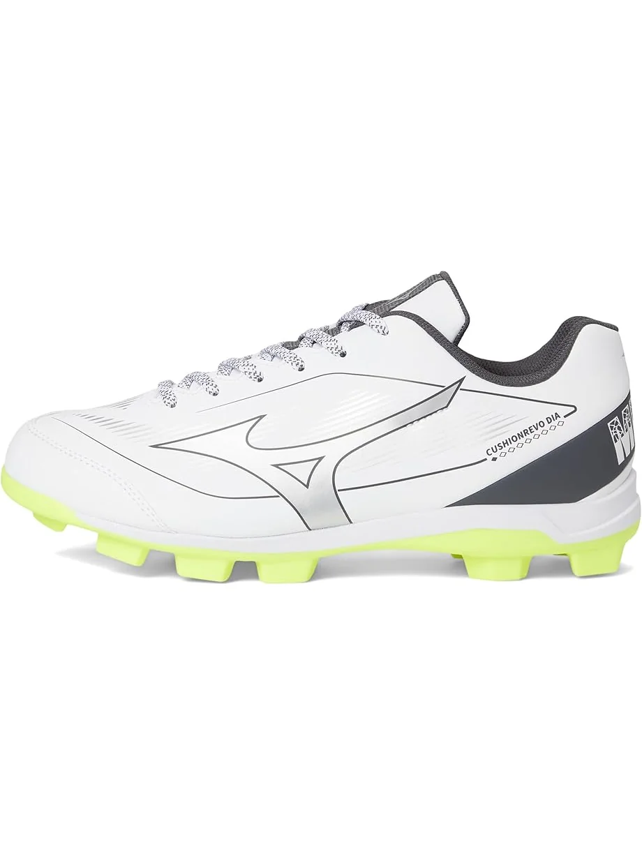 Мужские кроссовки Mizuno Cushionrevo Diamond Tpu — изображение 4 из 7, белый/желтый