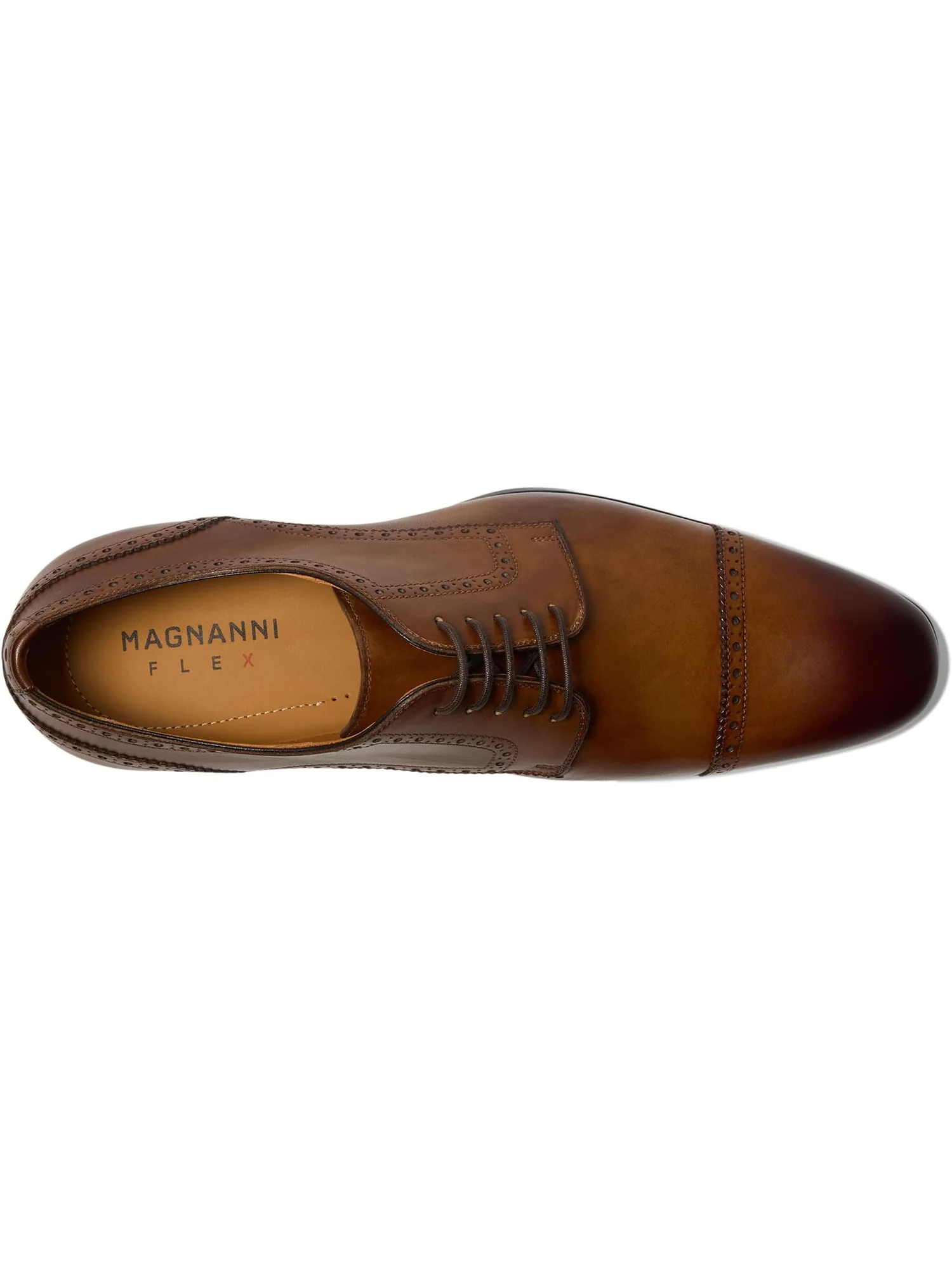 Оксфорды Magnanni Men's Macsen — изображение 2 из 7, табачный