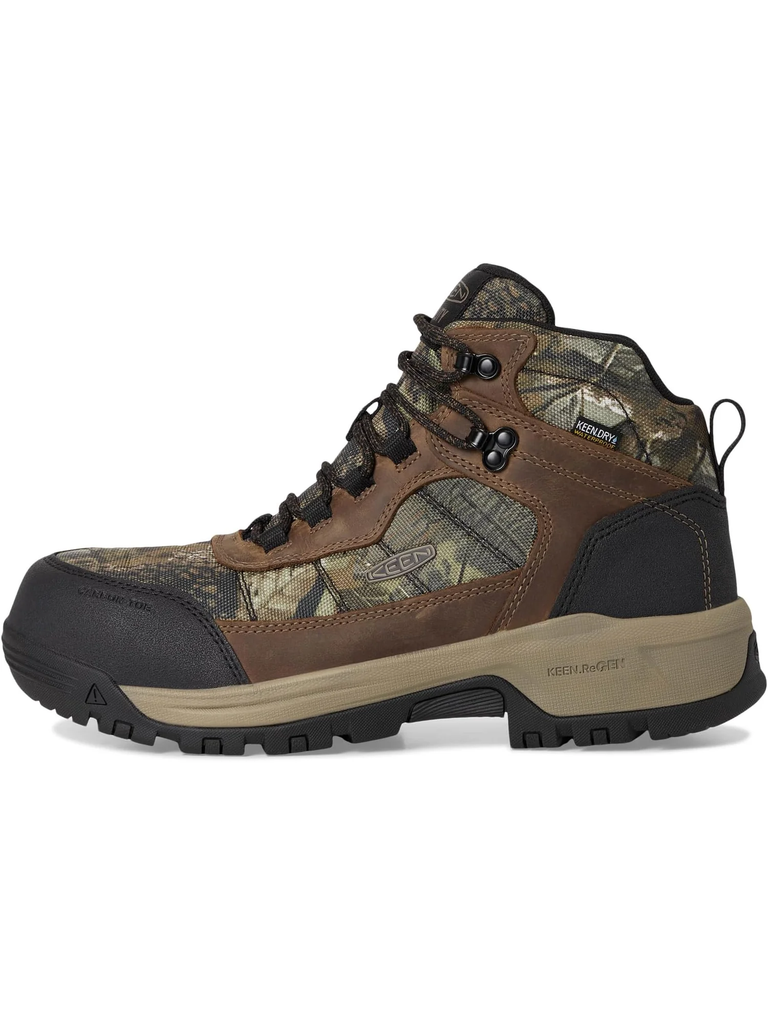 Ботинки KEEN Utility Men's Skokie Waterproof Work Boots — изображение 4 из 7, черный