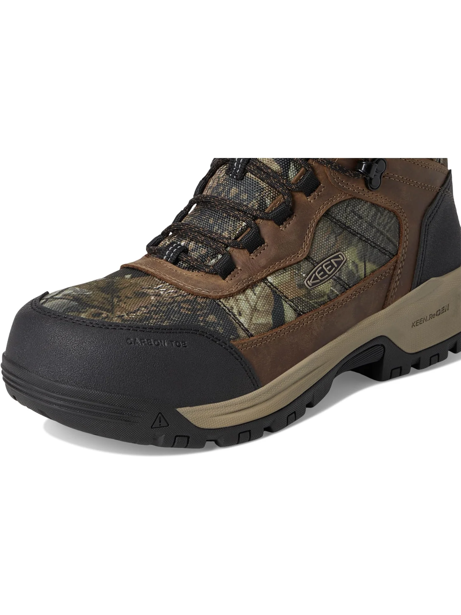 Ботинки KEEN Utility Men's Skokie Waterproof Work Boots — изображение 6 из 7, черный