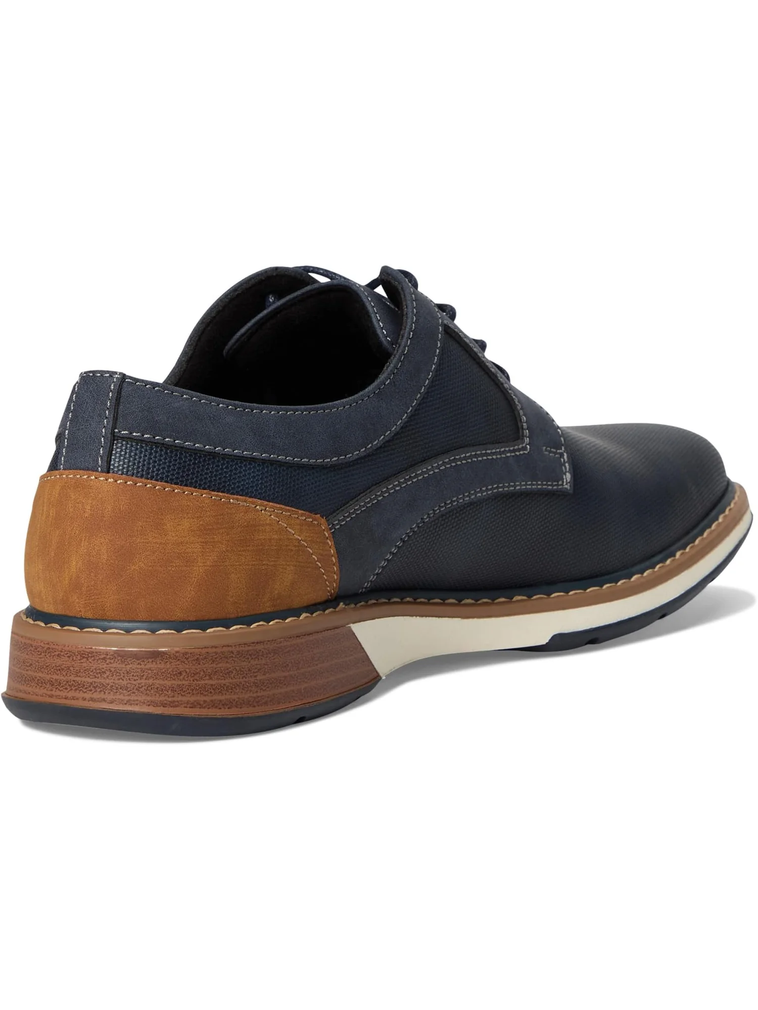 Оксфорды Stacy Adams Men's Phineas Plain Toe Lace-Up — изображение 5 из 7, темно-синий