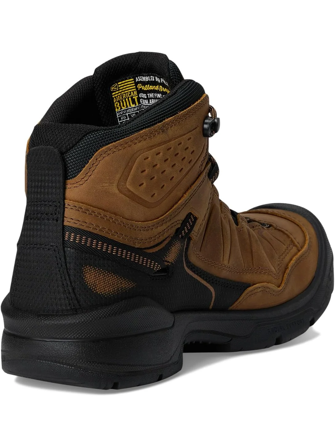 Ботинки KEEN Utility Men's Targhee IV Waterproof Work Boot — изображение 5 из 7, черный