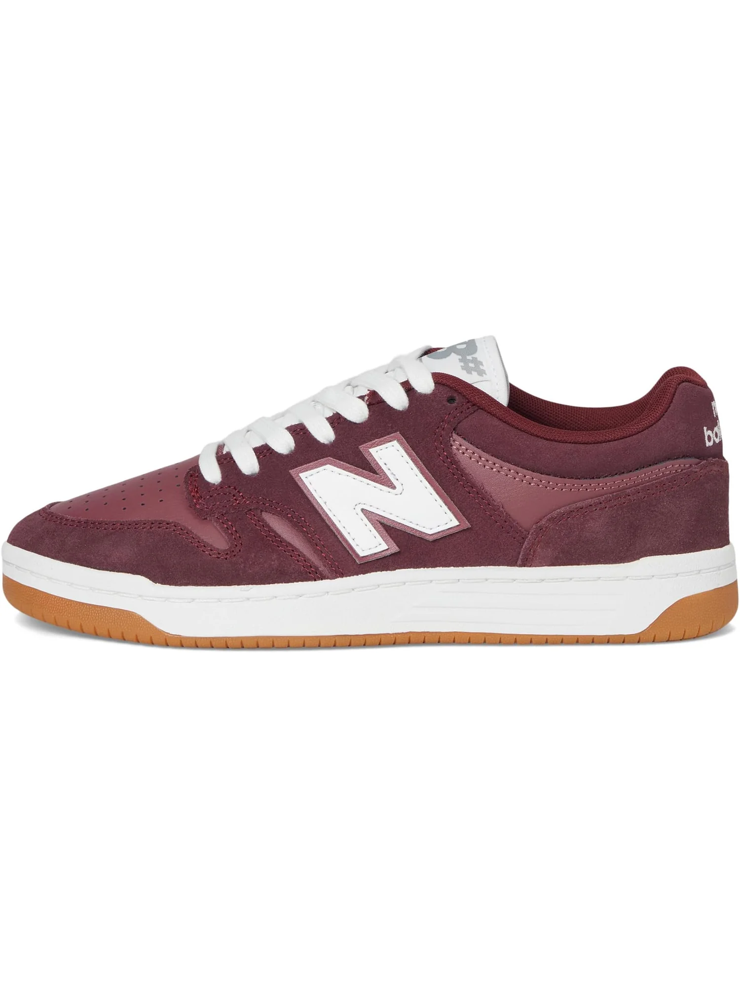 Кроссовки New Balance Numeric Men's 480 — изображение 4 из 7, бордовый