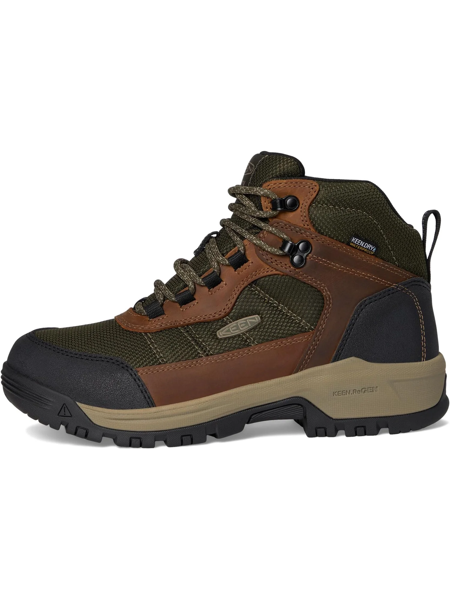 Ботинки KEEN Utility Men's Skokie Waterproof Work Boots — изображение 4 из 7, черный