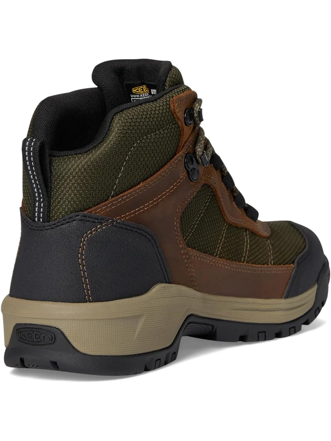 Ботинки KEEN Utility Men's Skokie Waterproof Work Boots — изображение 5 из 7, черный