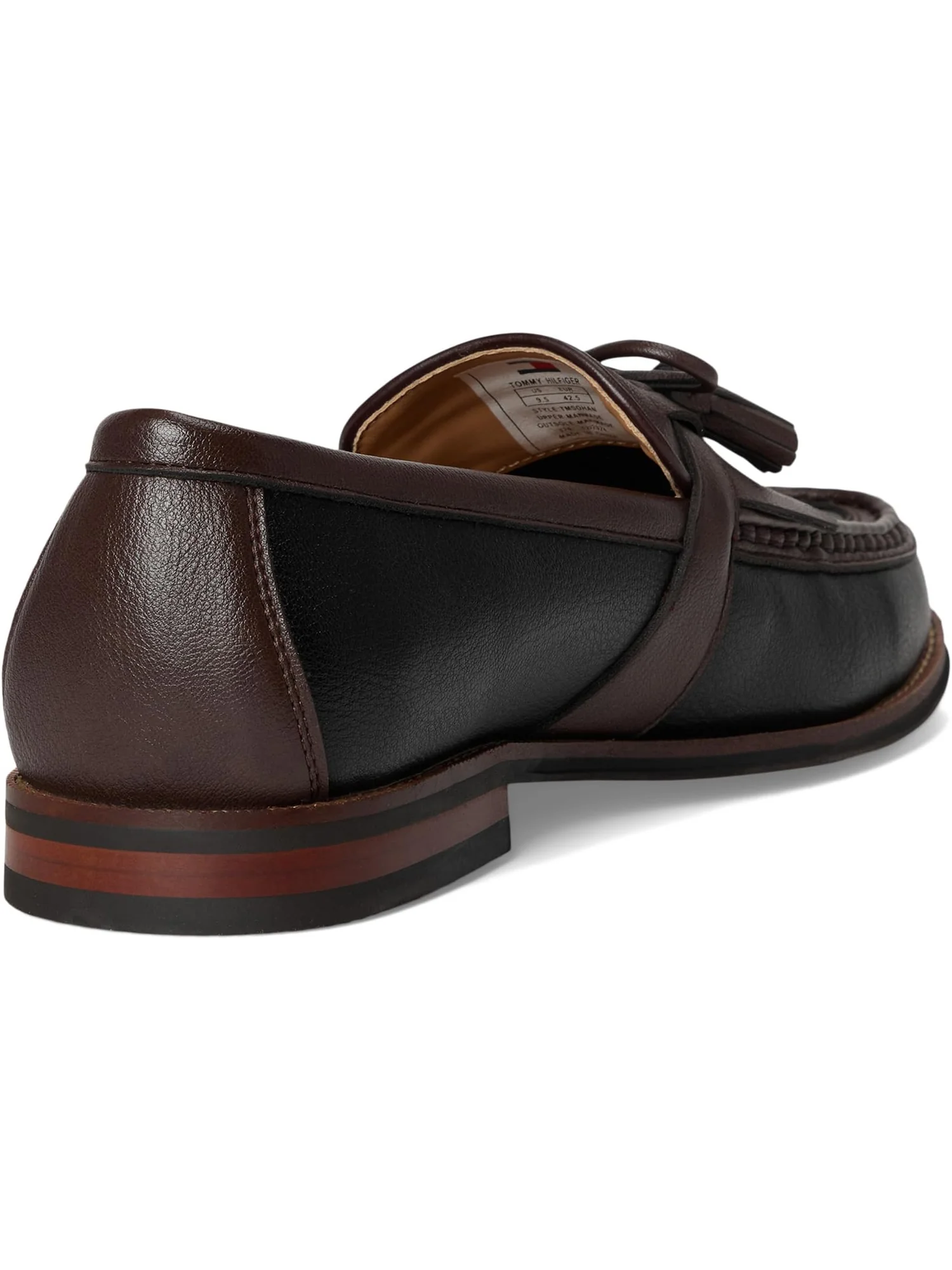 Лоферы Tommy Hilfiger Men's Sohan — изображение 5 из 7, черный/темный коричневый