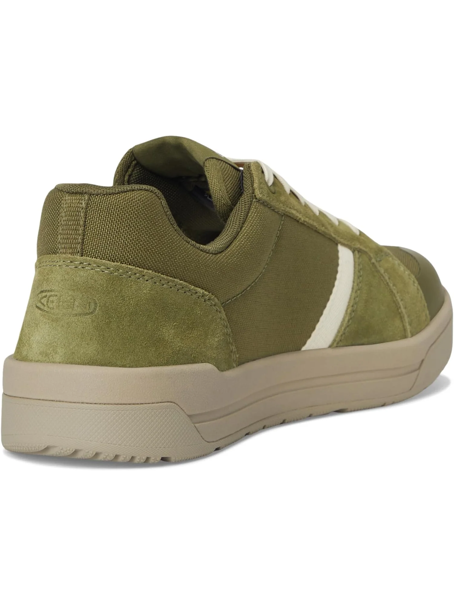 Кроссовки KEEN Utility Men's Kenton Work Shoes, Winter Moss/Birch — изображение 5 из 7, зеленый