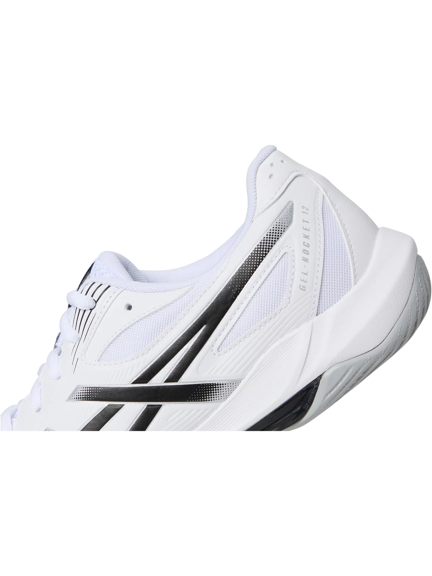 Кроссовки ASICS Men's Gel-Rocket 12 — изображение 6 из 7, белый/черный