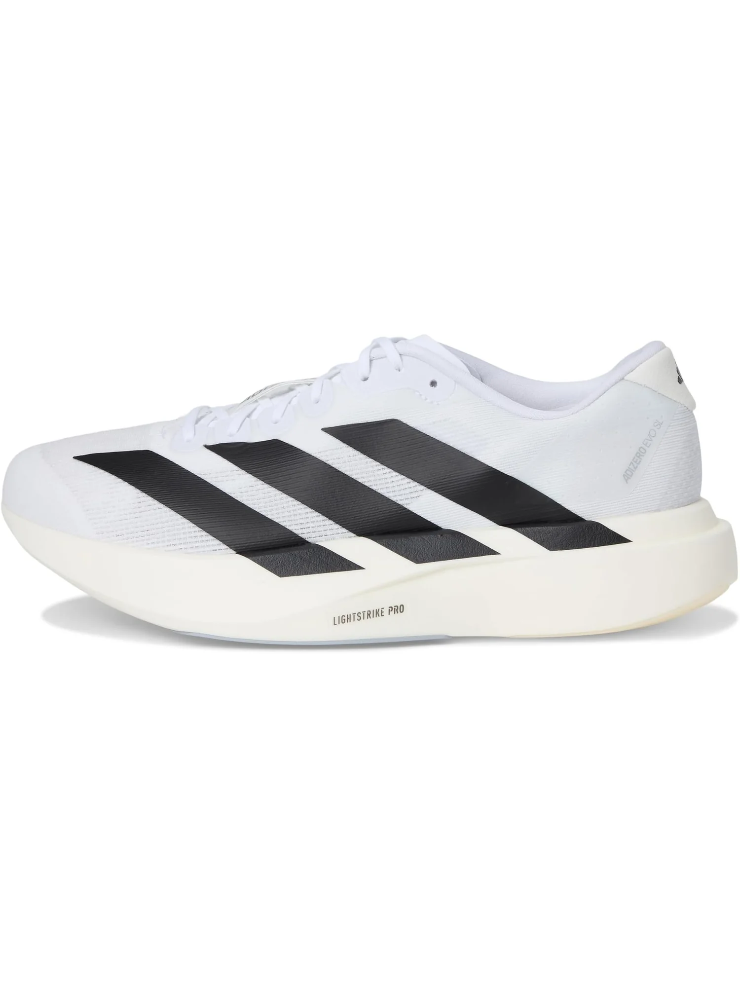 Кроссовки adidas Running Men's adiZero Evo SL Running Shoes — изображение 4 из 7, белый/черный/белый