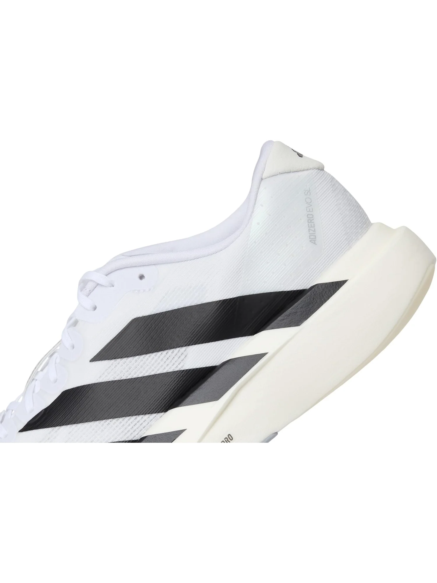 Кроссовки adidas Running Men's adiZero Evo SL Running Shoes — изображение 6 из 7, белый/черный/белый