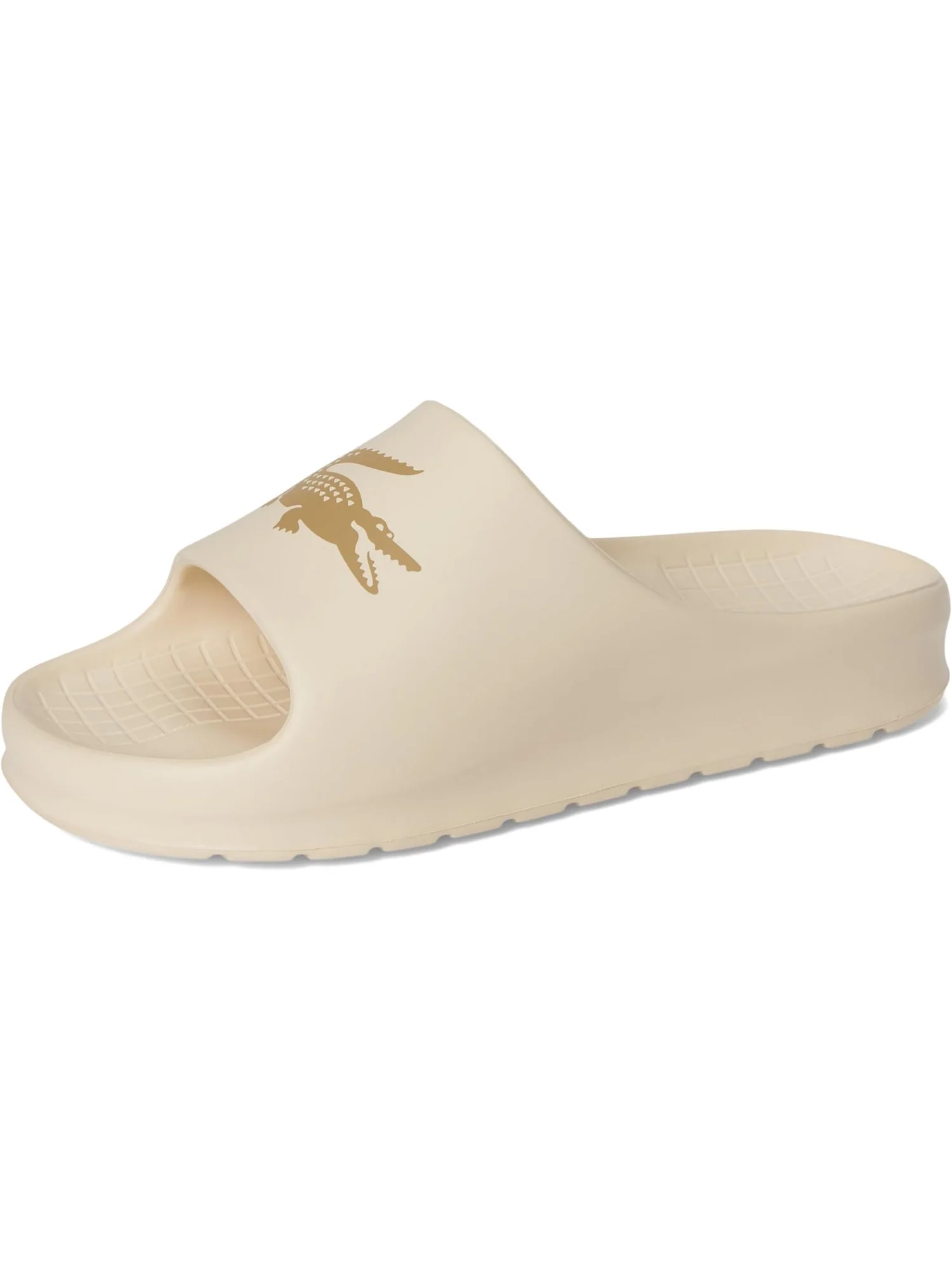 Сандалии Lacoste Men's Serve Slide 2.0 — изображение 7 из 7, белый/бежевый