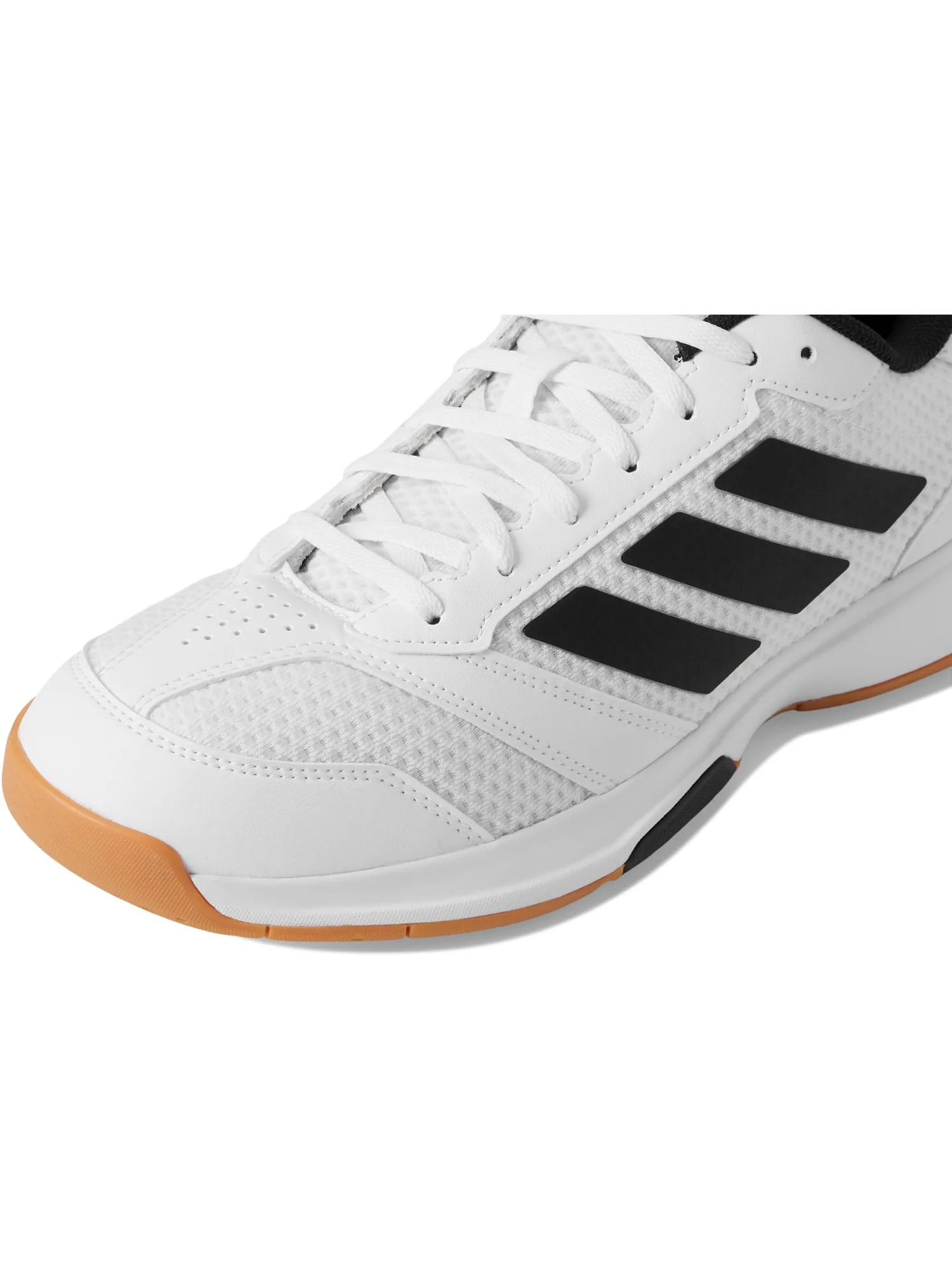 Кроссовки adidas Men's Ligra 8 Volleyball Shoes — изображение 6 из 7, белый/черный/белый
