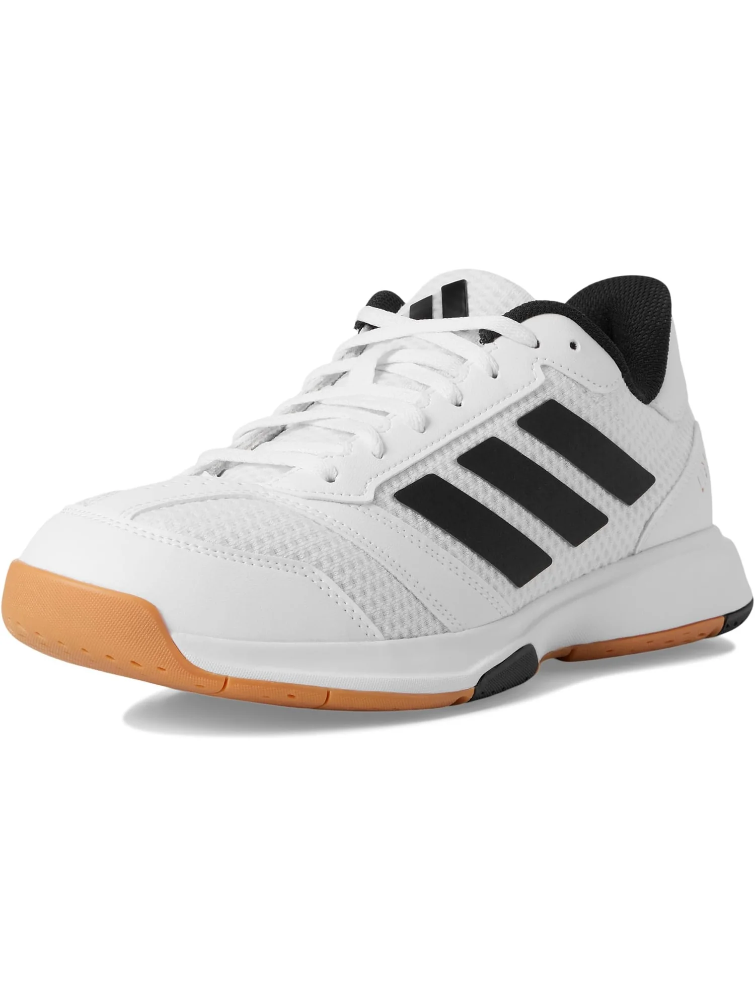Кроссовки adidas Men's Ligra 8 Volleyball Shoes — изображение 7 из 7, белый/черный/белый