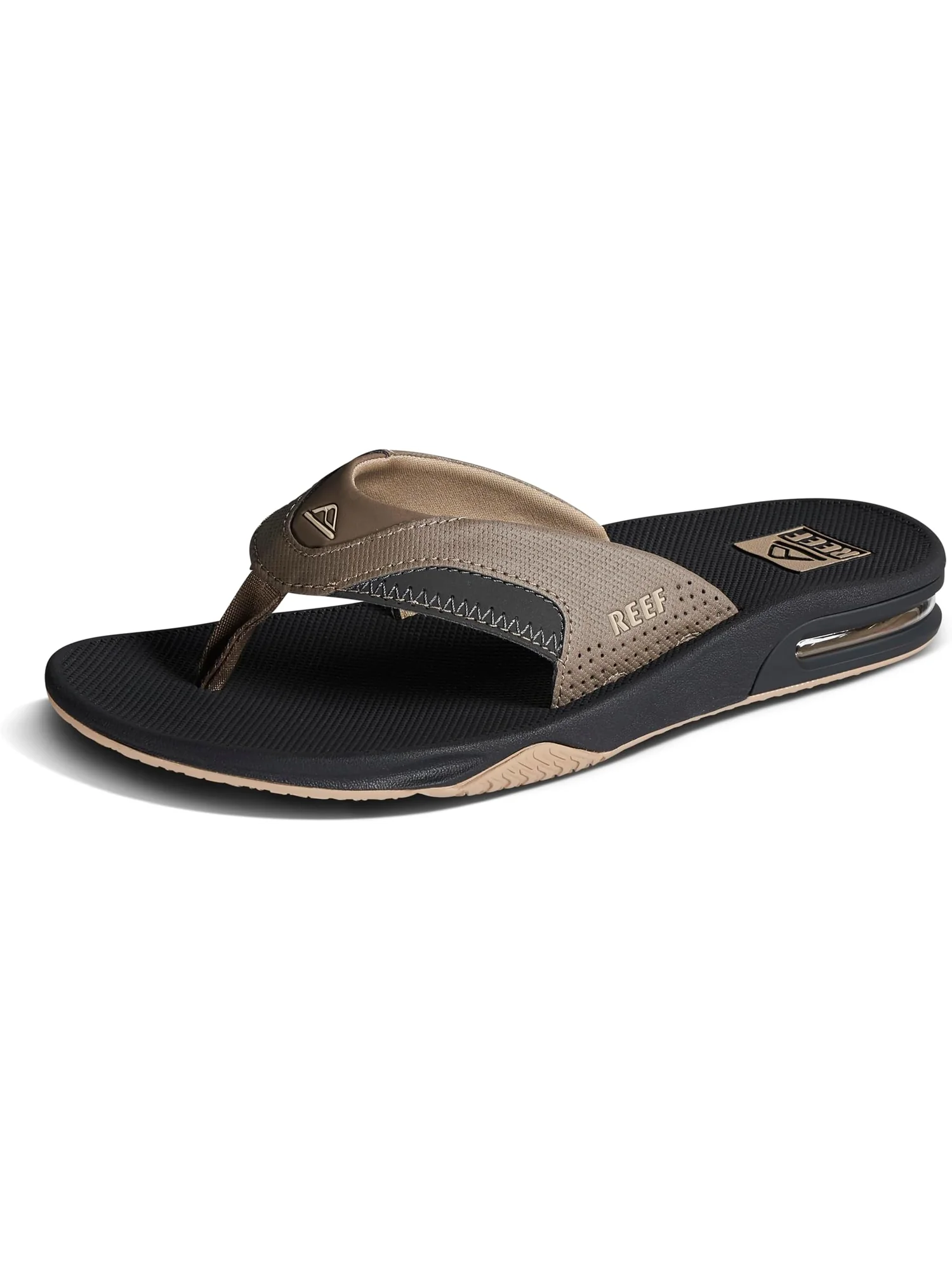 Сандалии Reef Men's Fanning, Fossil/Raven