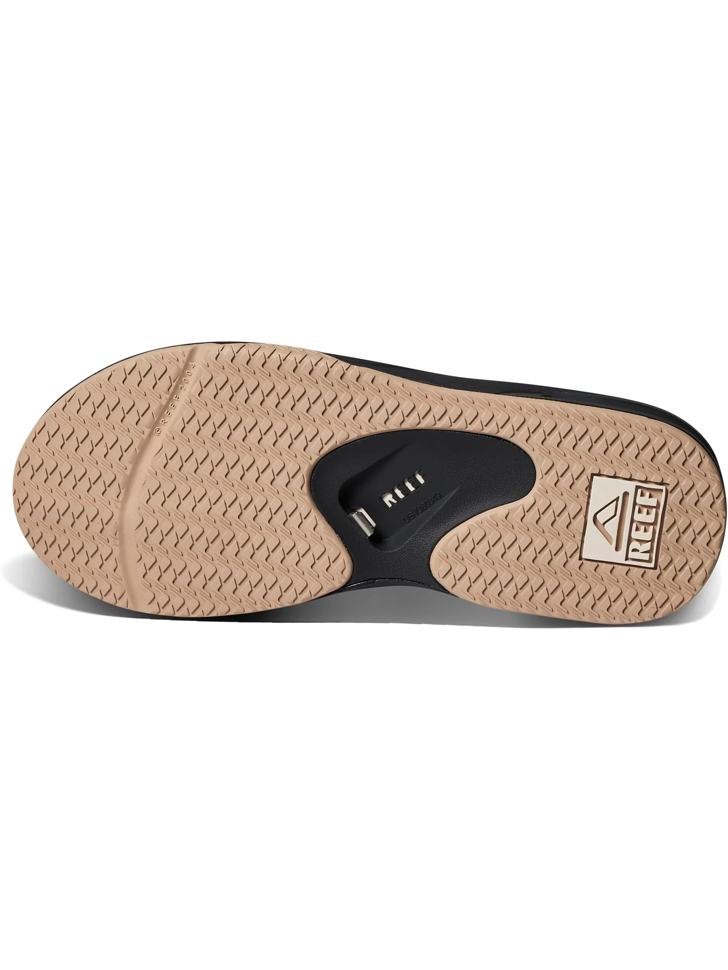 Сандалии Reef Men's Fanning, Fossil/Raven — изображение 3 из 6, серый