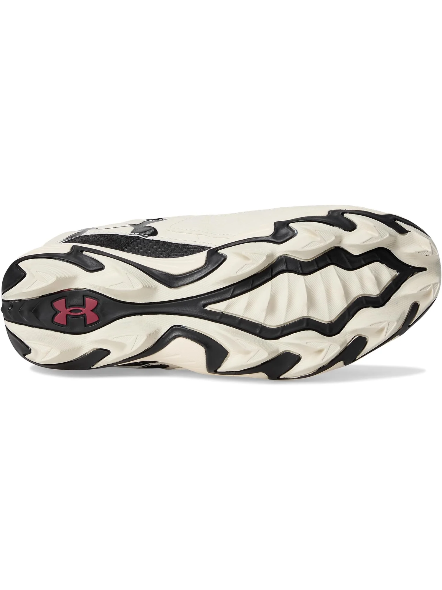 Кроссовки Under Armour Kids Harper 10 Jr RM Baseball Cleats — изображение 3 из 7, черный//черный