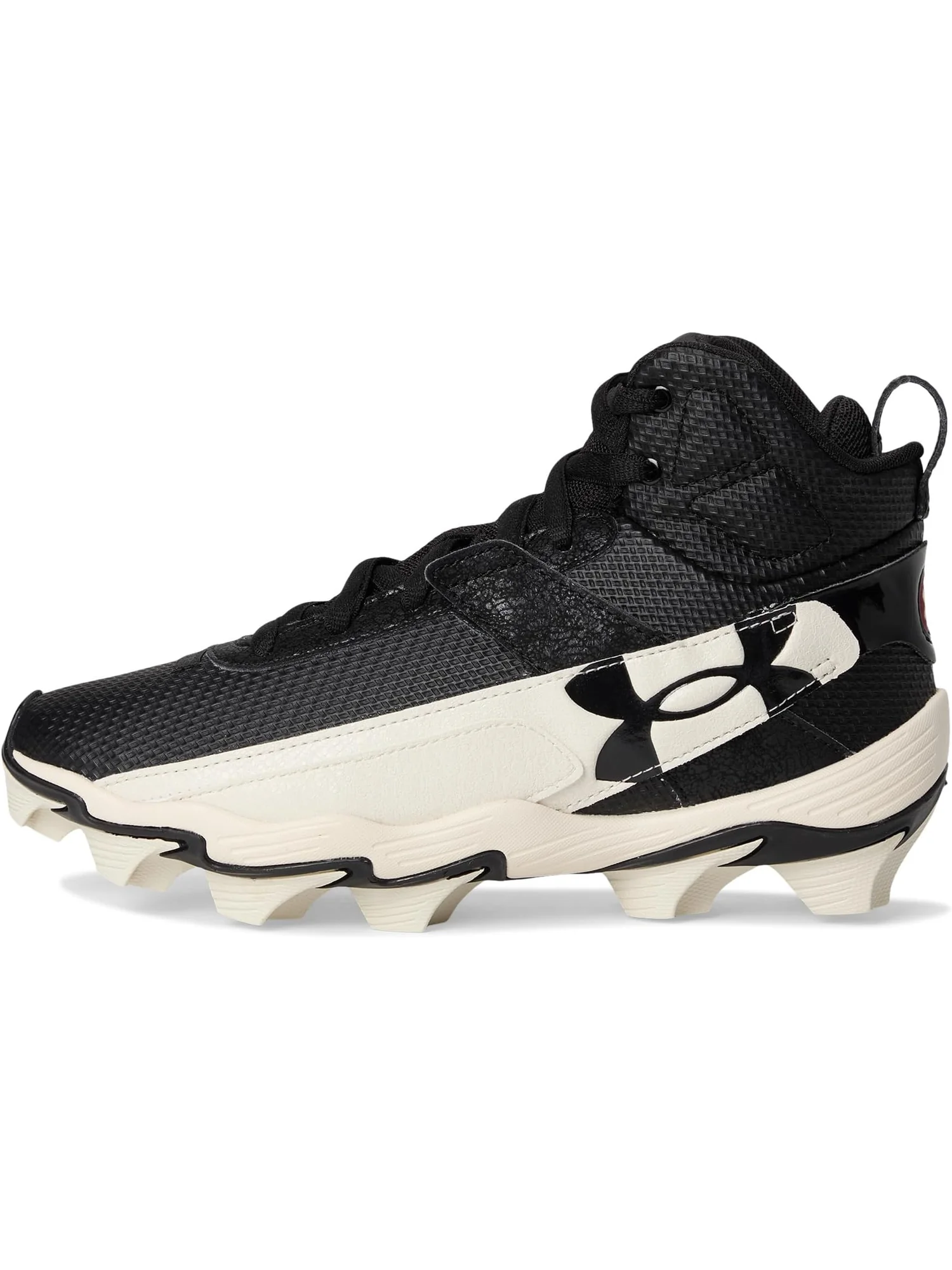 Кроссовки Under Armour Kids Harper 10 Jr RM Baseball Cleats — изображение 4 из 7, черный//черный