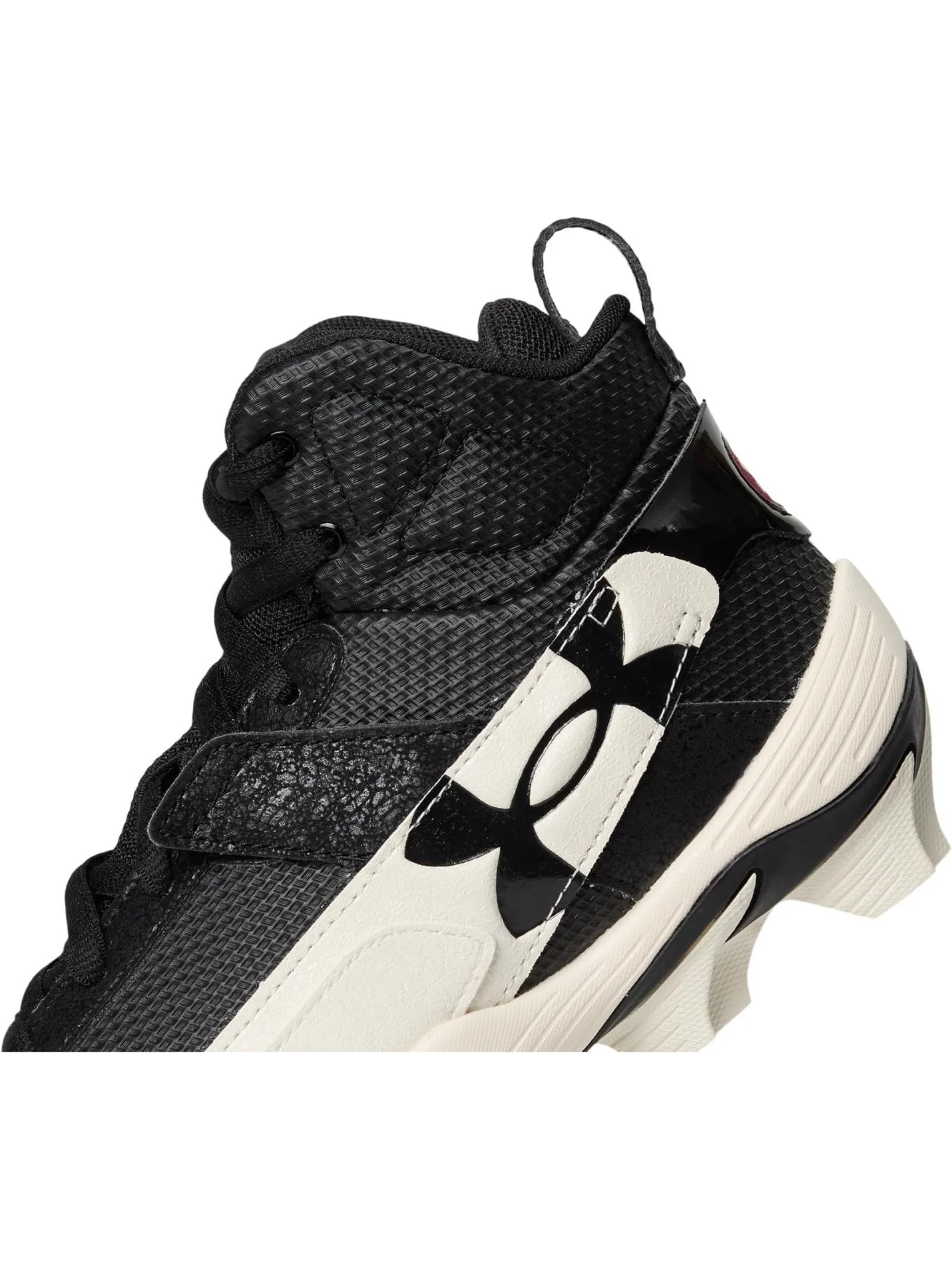 Кроссовки Under Armour Kids Harper 10 Jr RM Baseball Cleats — изображение 6 из 7, черный//черный