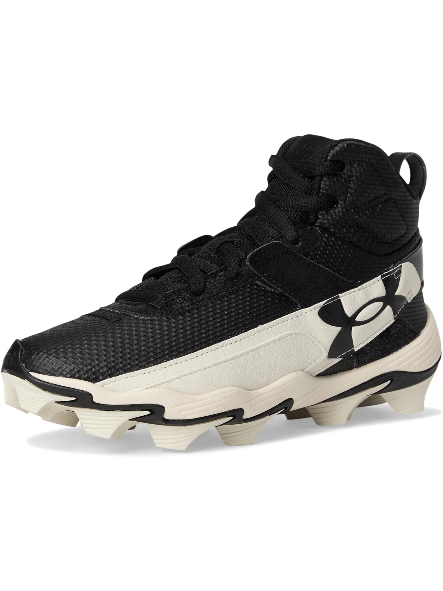 Кроссовки Under Armour Kids Harper 10 Jr RM Baseball Cleats — изображение 7 из 7, черный//черный