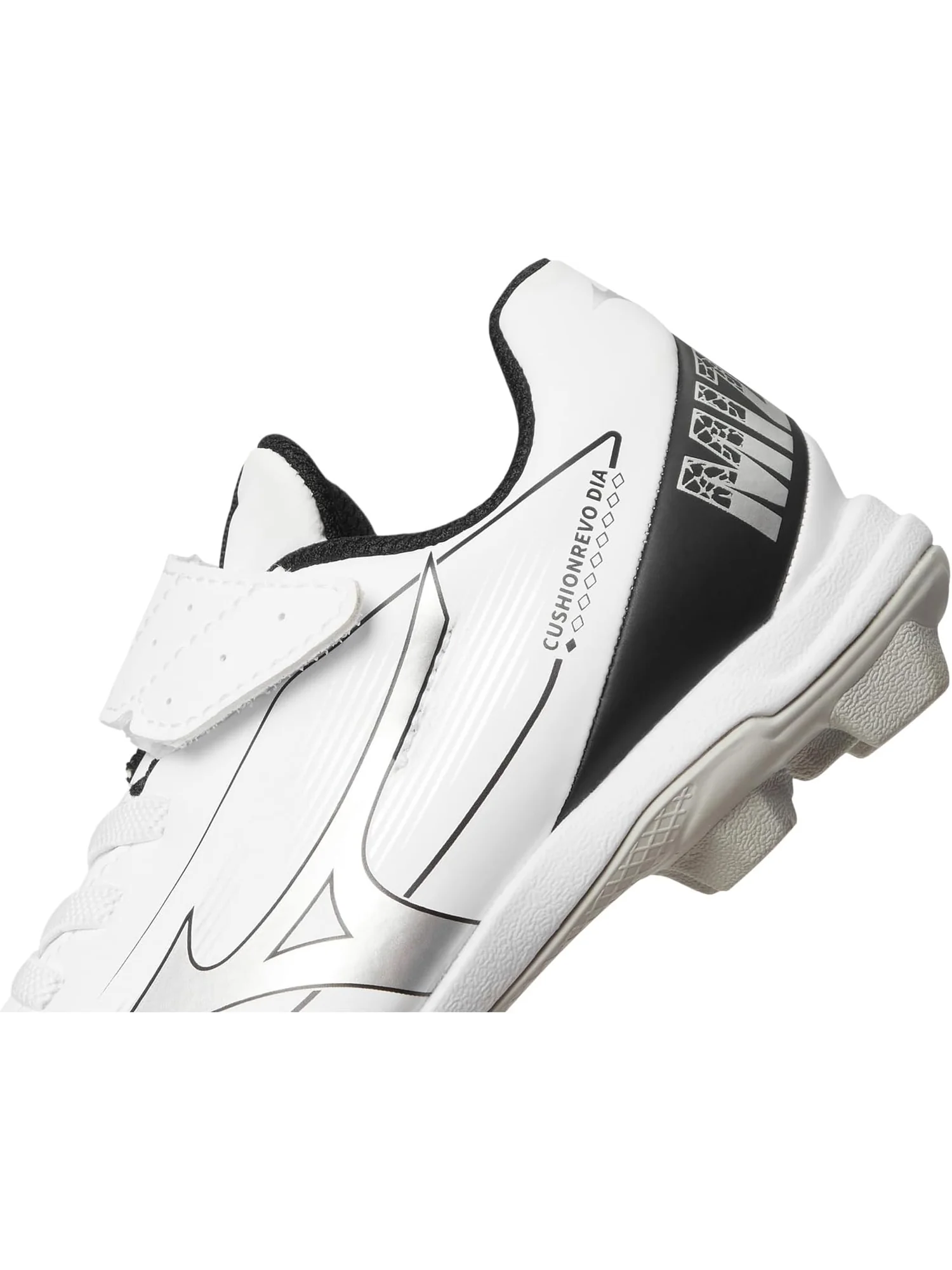 Кроссовки Mizuno Cushionrevo Diamond — изображение 6 из 7, белый/черный