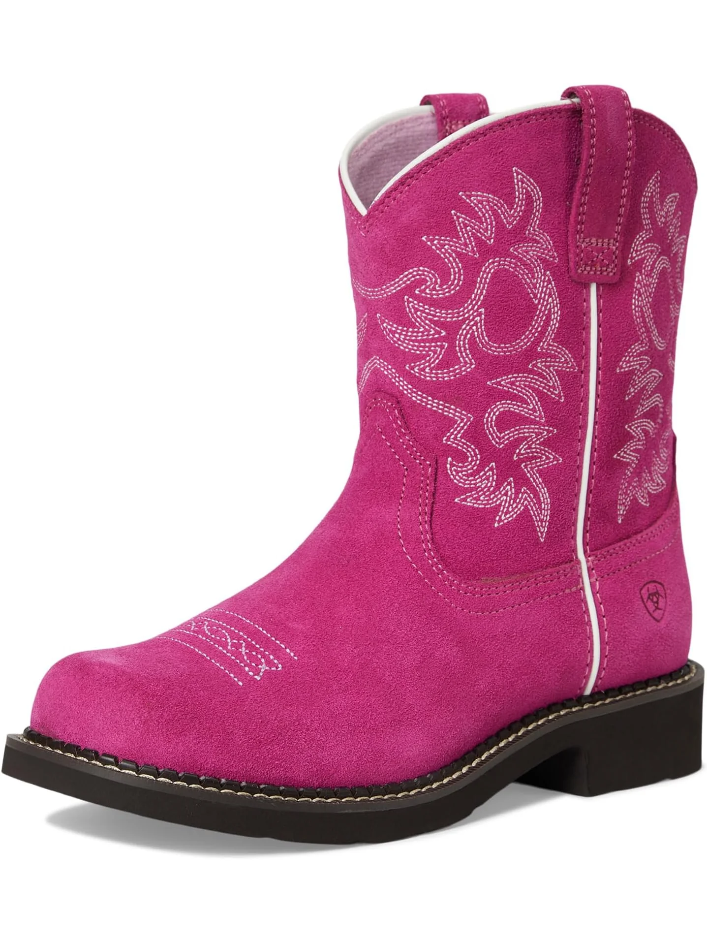 Ботинки Ariat Kids Ariat Youth Fatbaby Western Boot — изображение 7 из 7, розовый