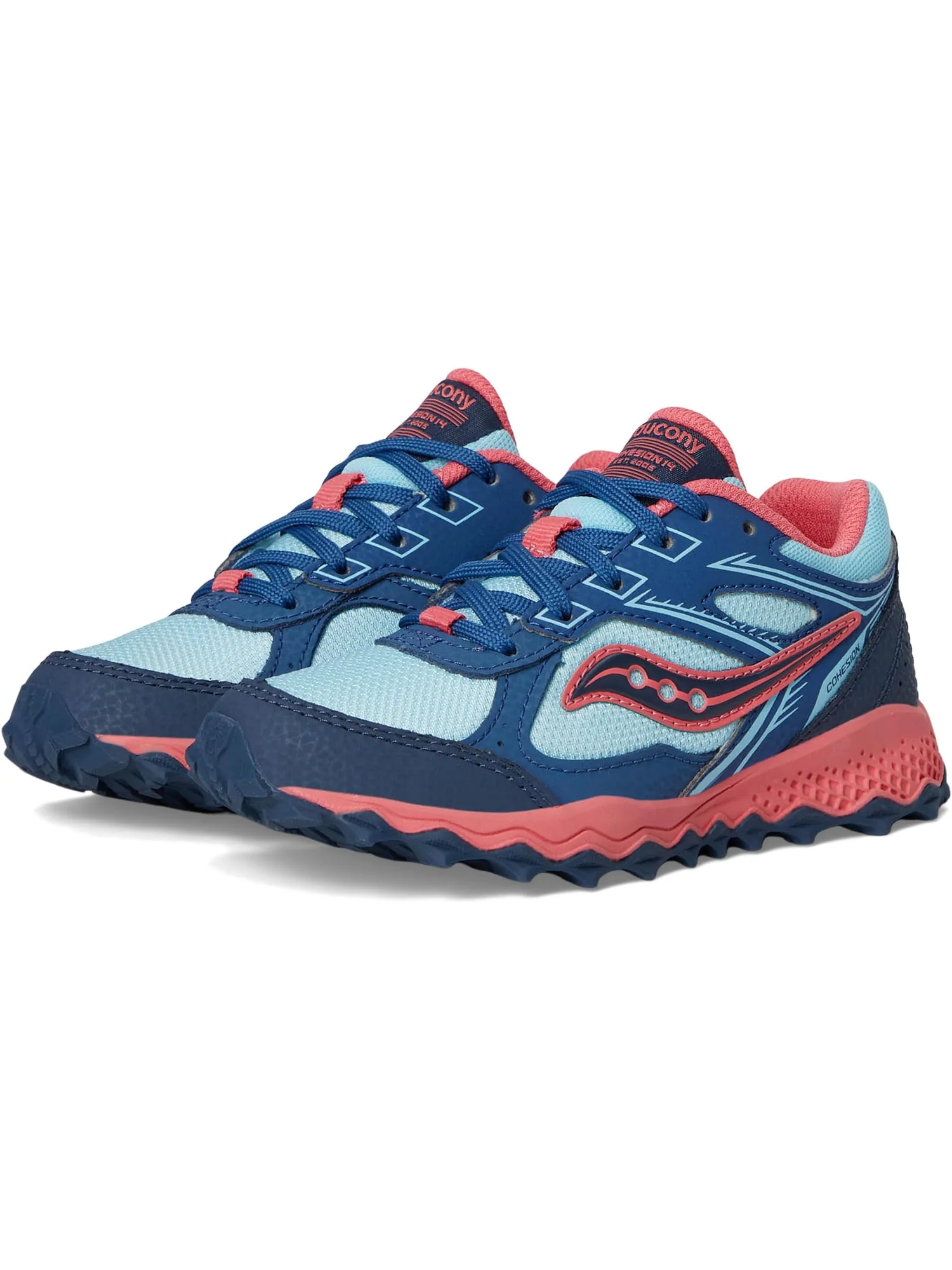 Кроссовки Saucony Kids Cohesion TR14 LTT Trail Running Shoe