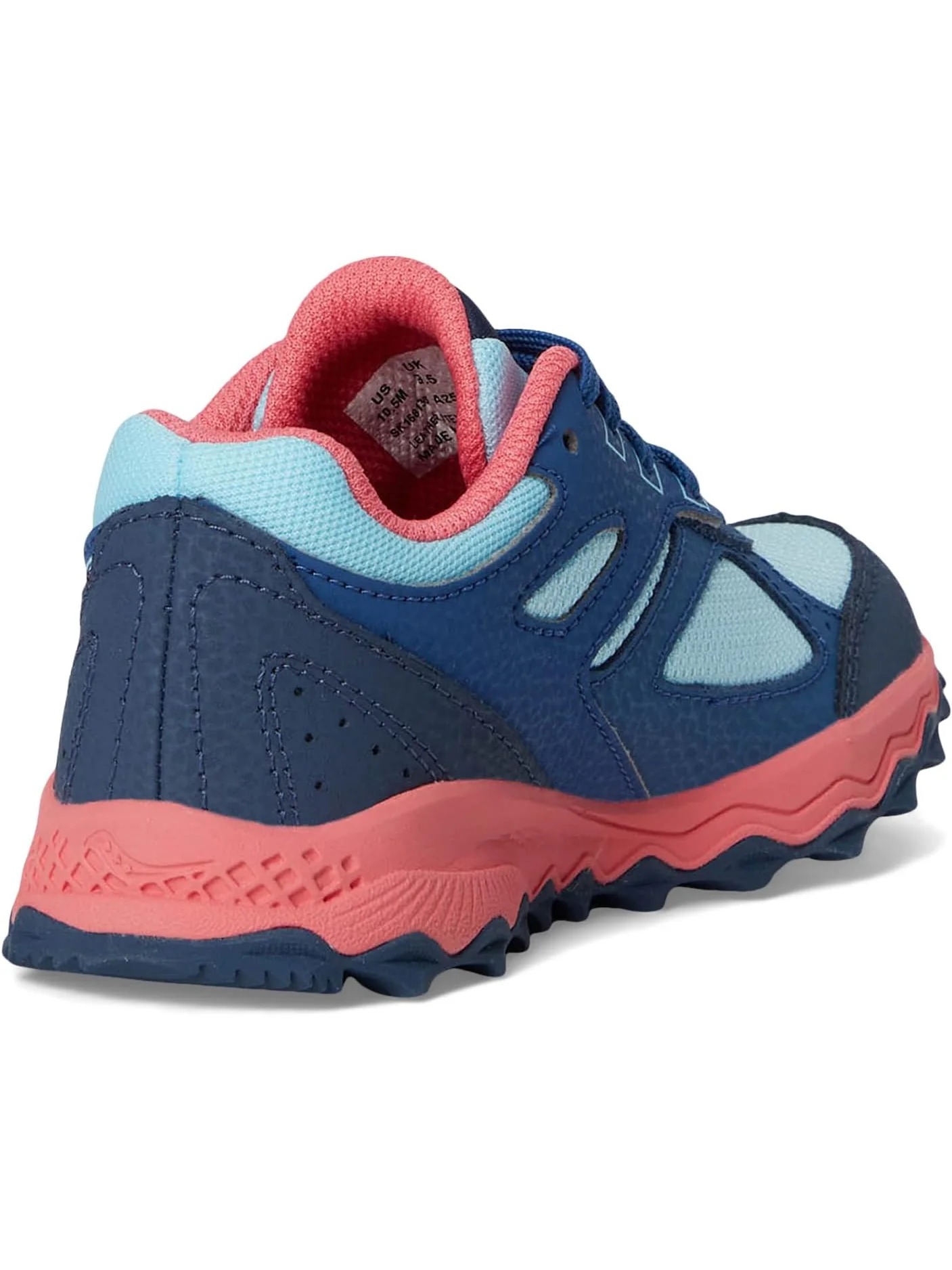 Кроссовки Saucony Kids Cohesion TR14 LTT Trail Running Shoe — изображение 5 из 7, голубой
