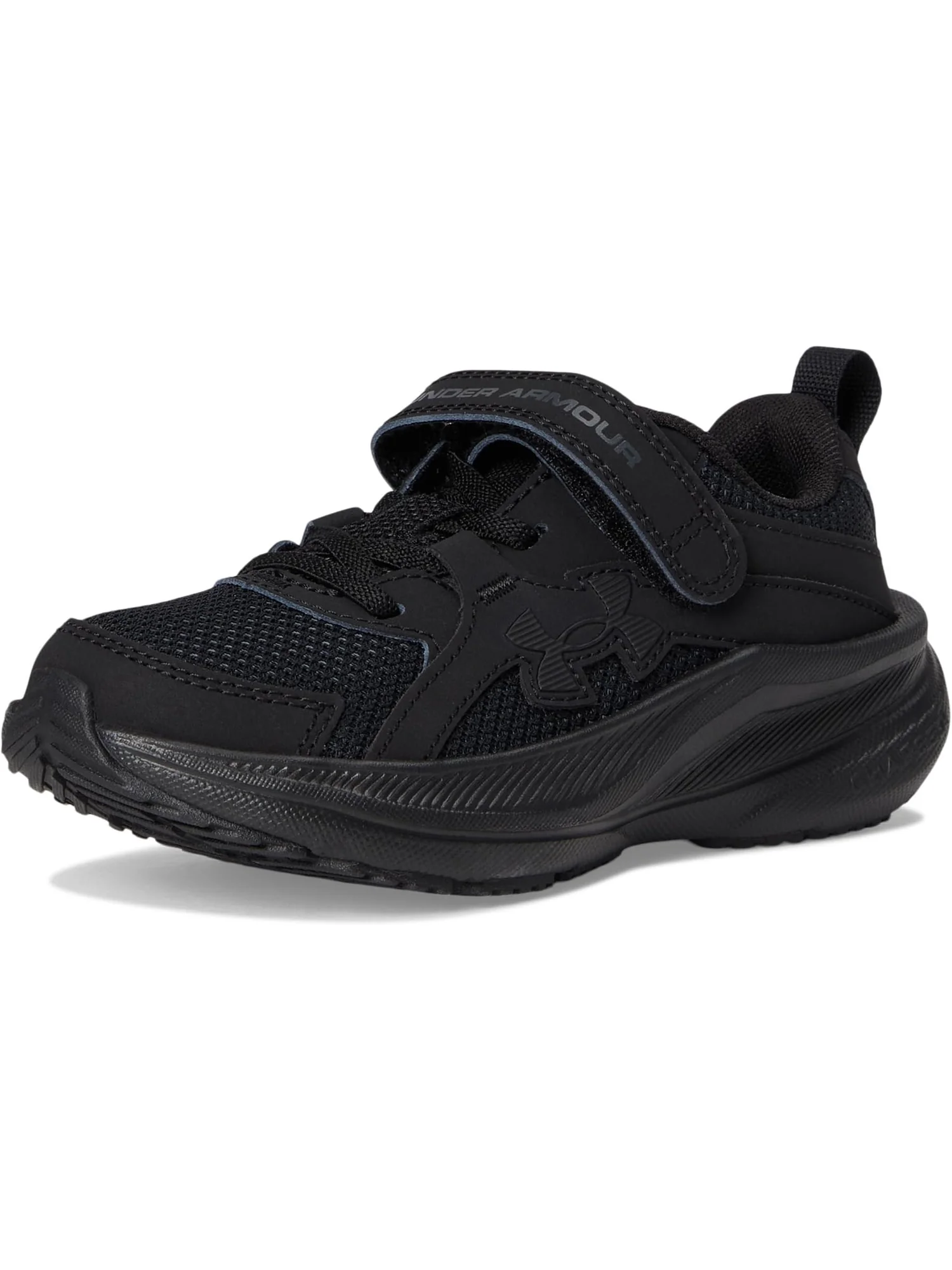 Кроссовки Under Armour Kids Charged Assert 11 Alternate Closure — изображение 7 из 7, черный/черный/черный