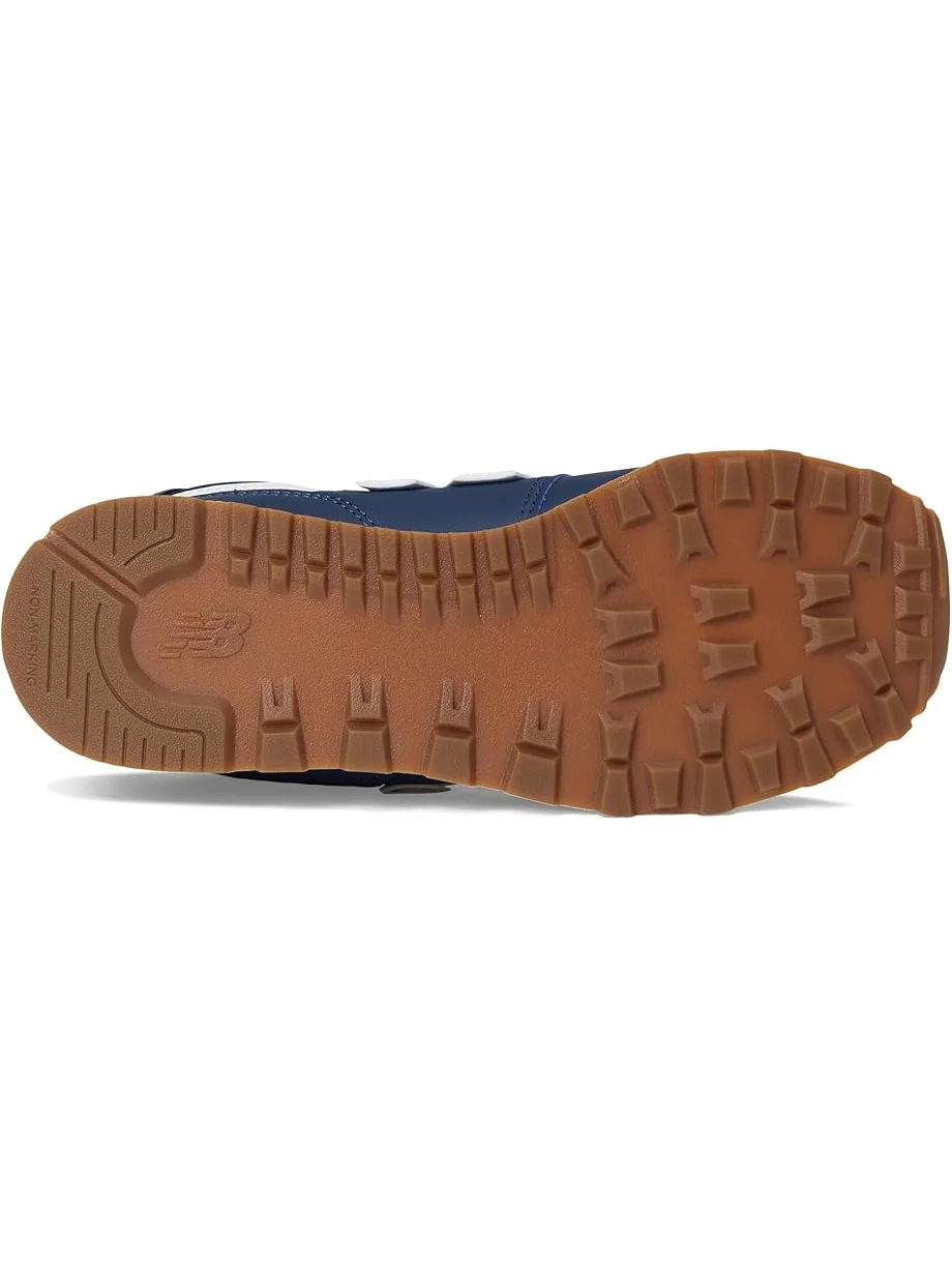 Детские кроссовки New Balance 574 (Big Kid) New Balance Kids — изображение 3 из 7, темно-синий/красный