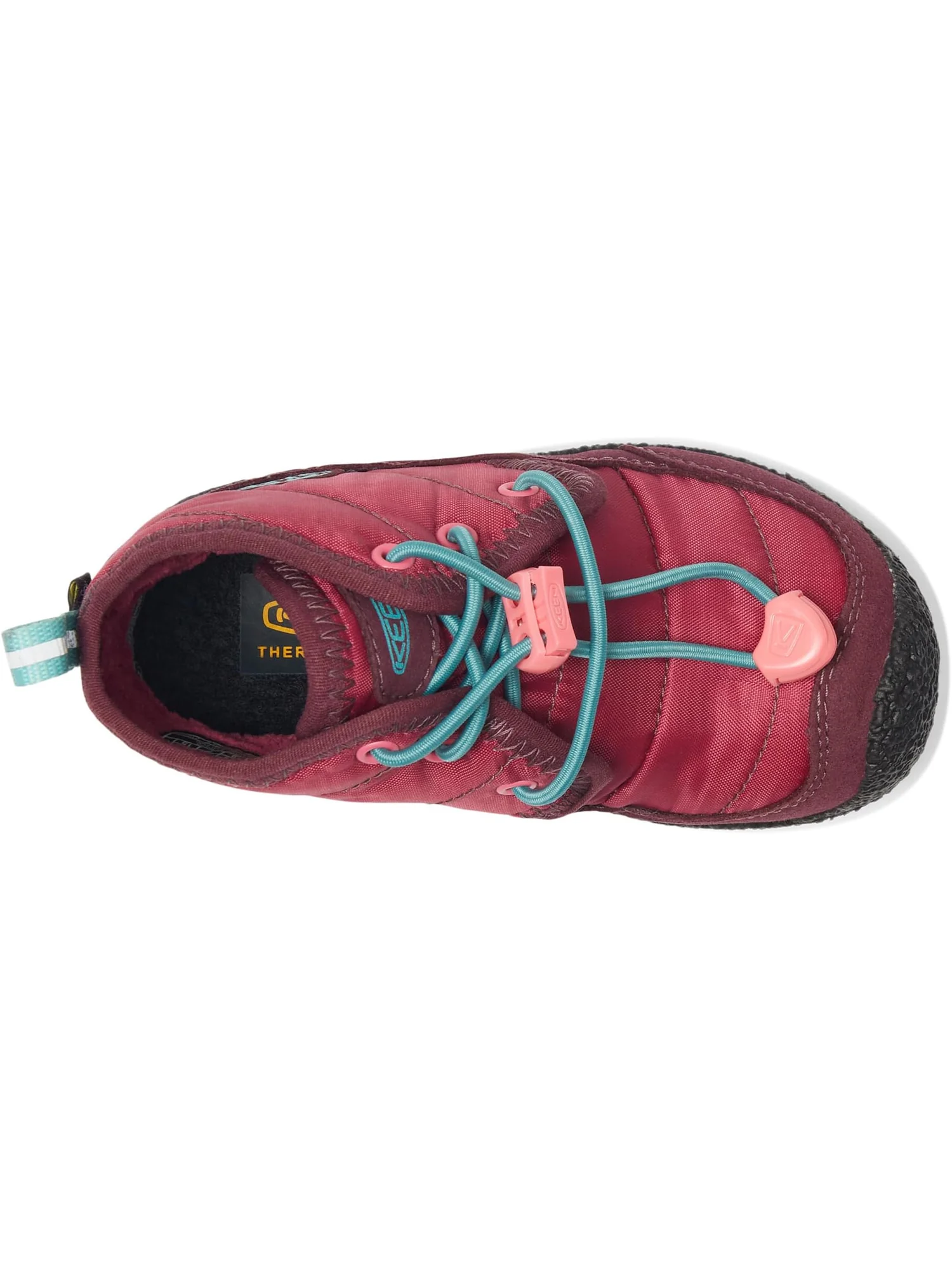 Кроссовки KEEN Kids Howser 2 Quilted Mid Height Waterproof Comfy Durable — изображение 2 из 7, синий