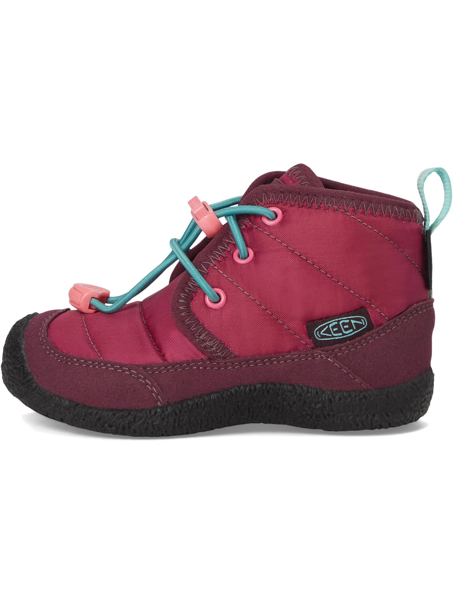 Кроссовки KEEN Kids Howser 2 Quilted Mid Height Waterproof Comfy Durable — изображение 4 из 7, синий